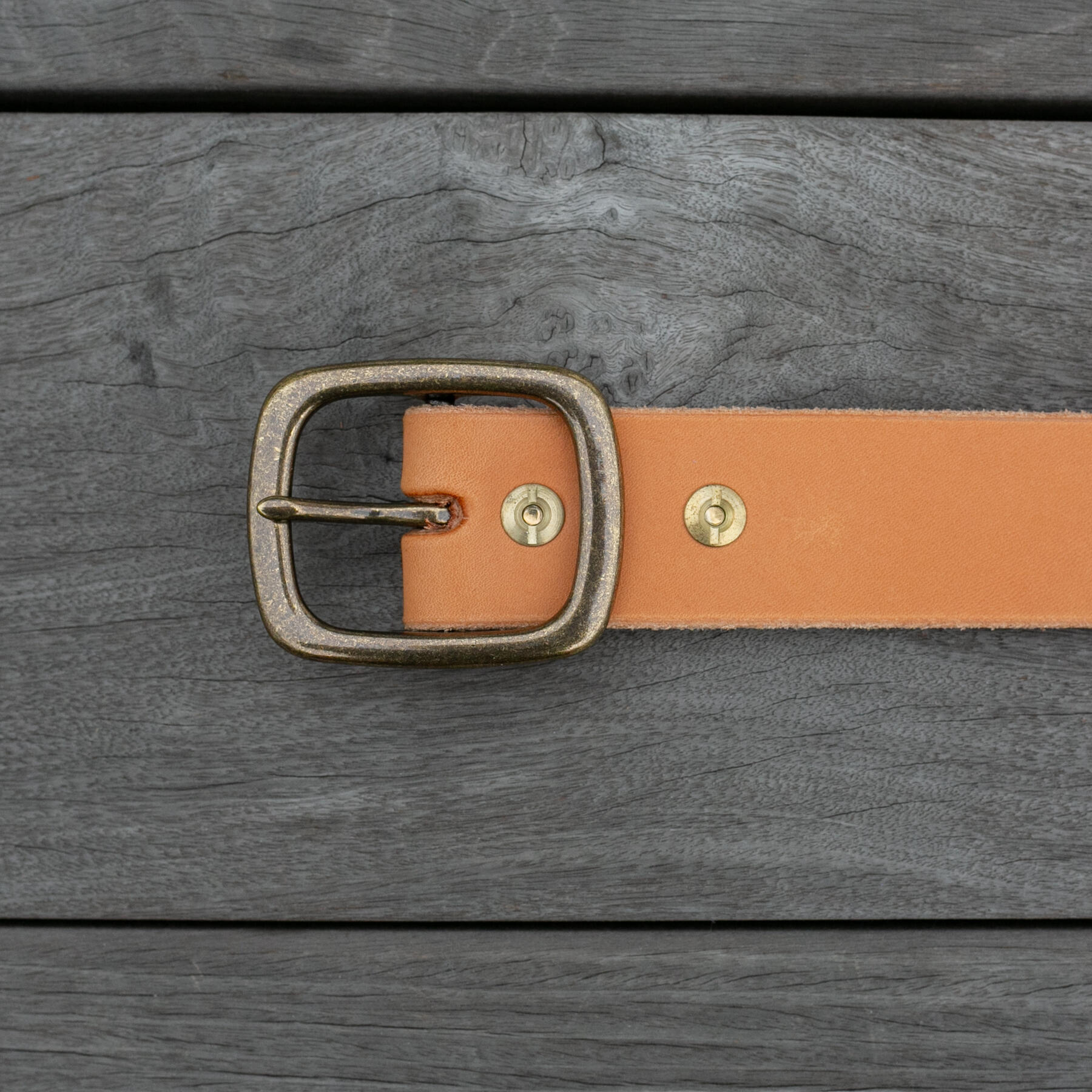 gustin natural veg tan horween latigo belt