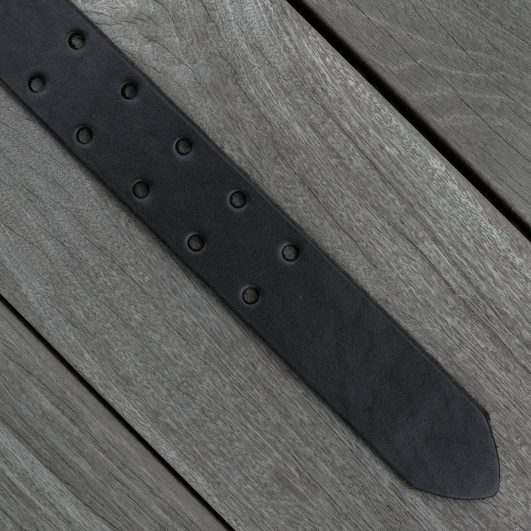 gustin double prong belt - black