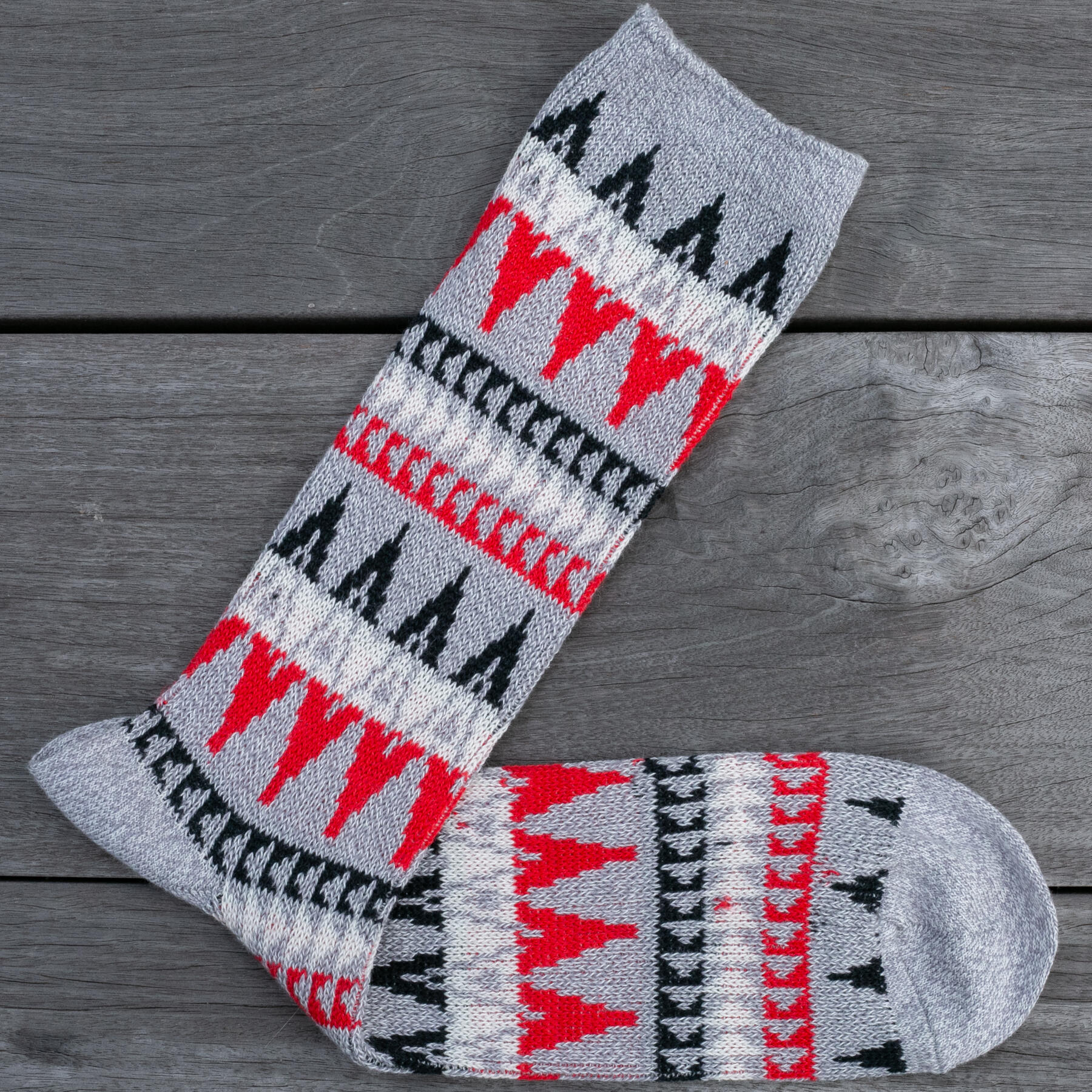 gustin japan ridge line crew sock 4pk