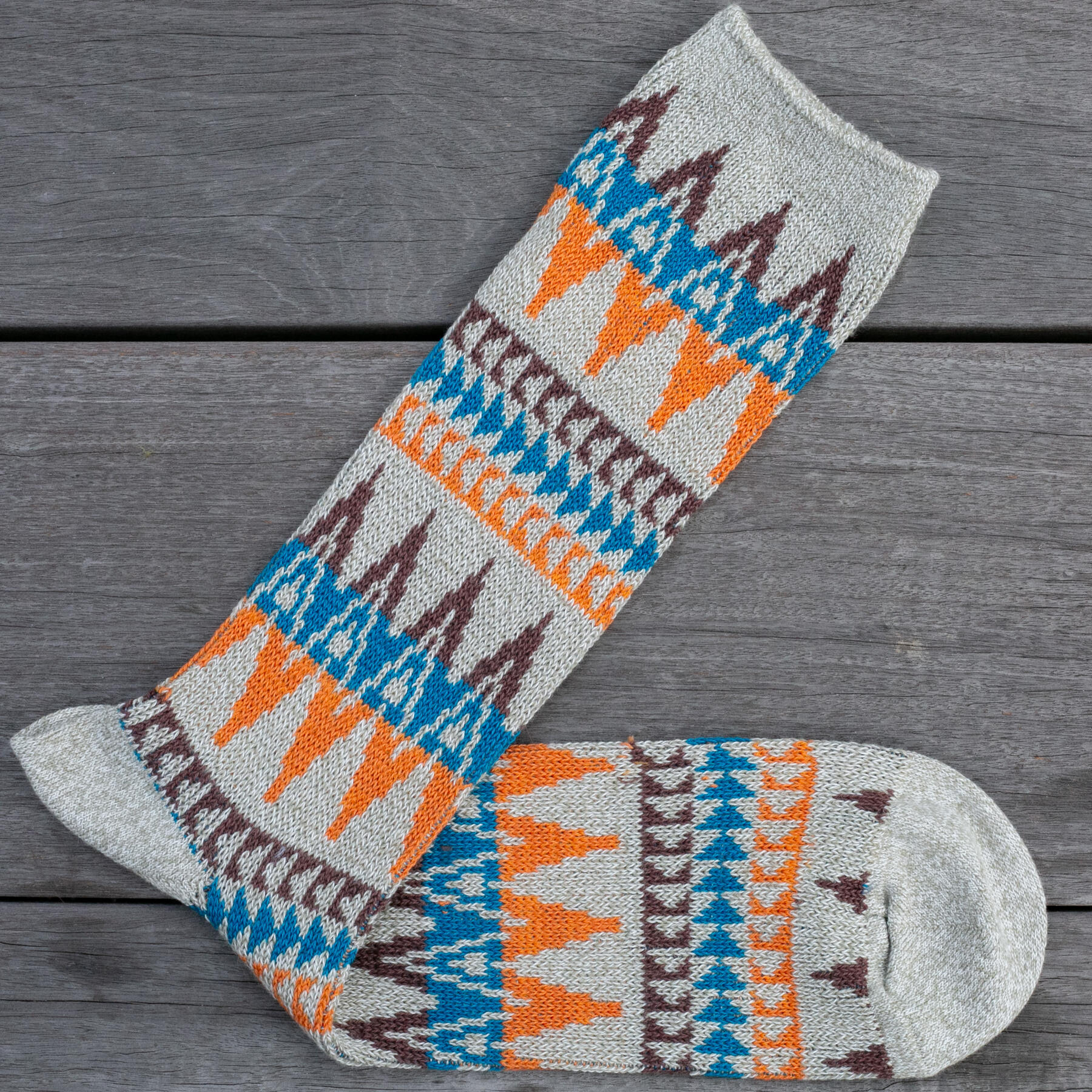 gustin japan ridge line crew sock 4pk