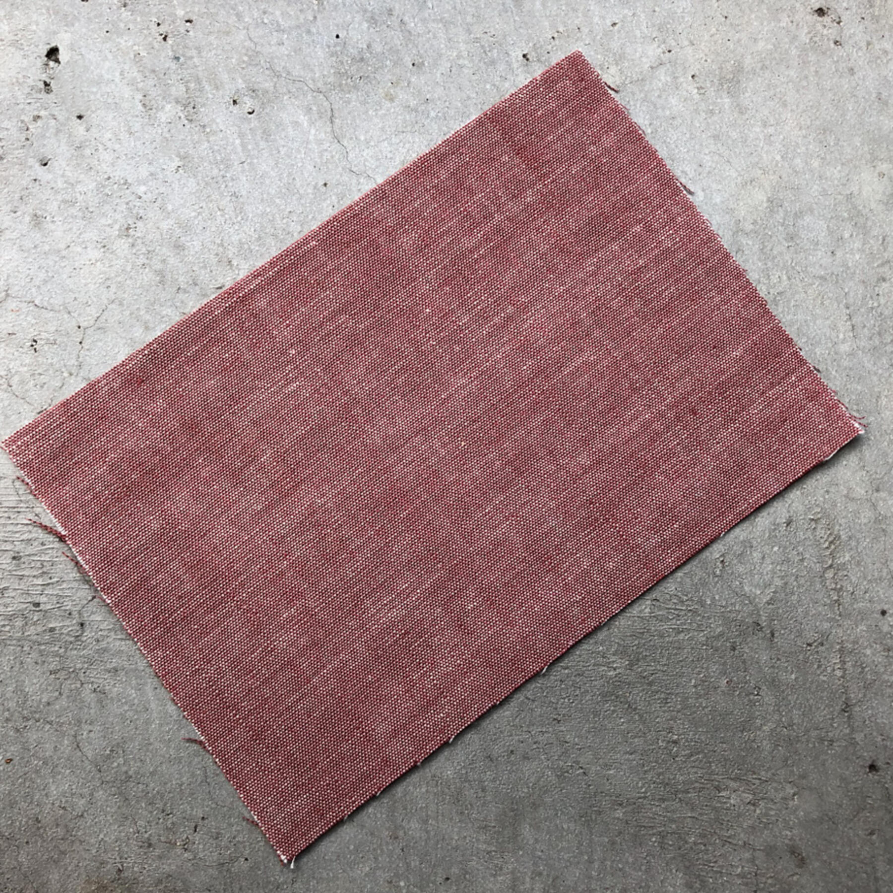 gustin #642 oxblood chambray