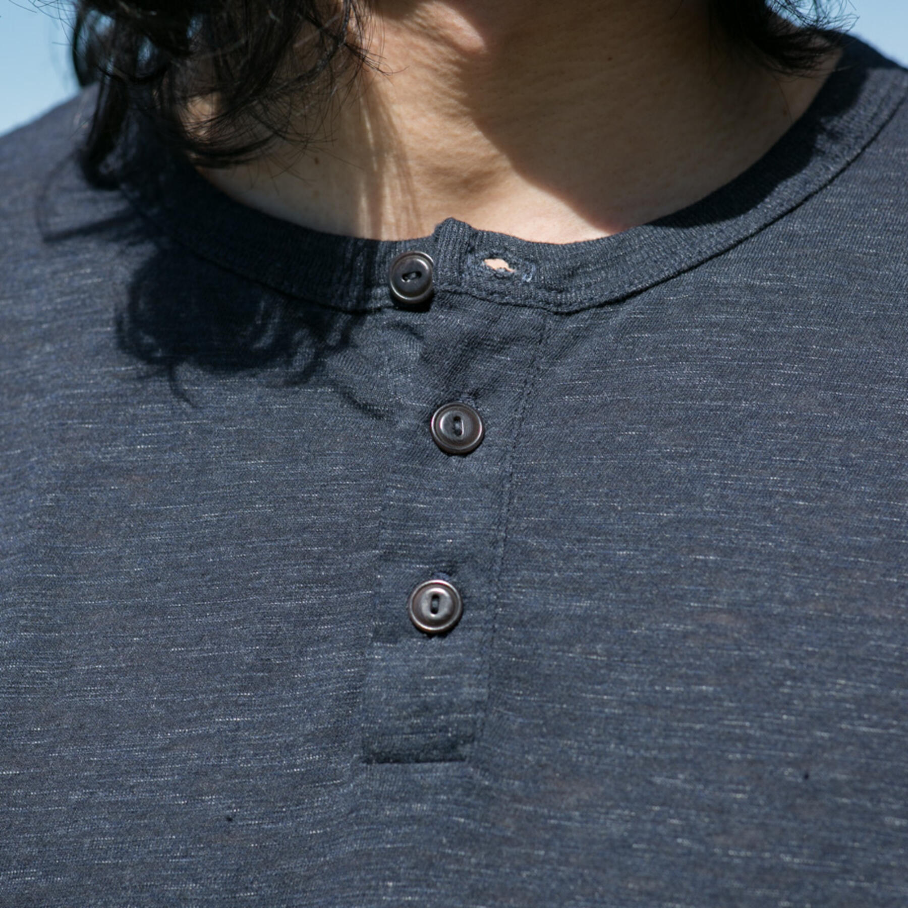 gustin twisted yarn henley 3 pack
