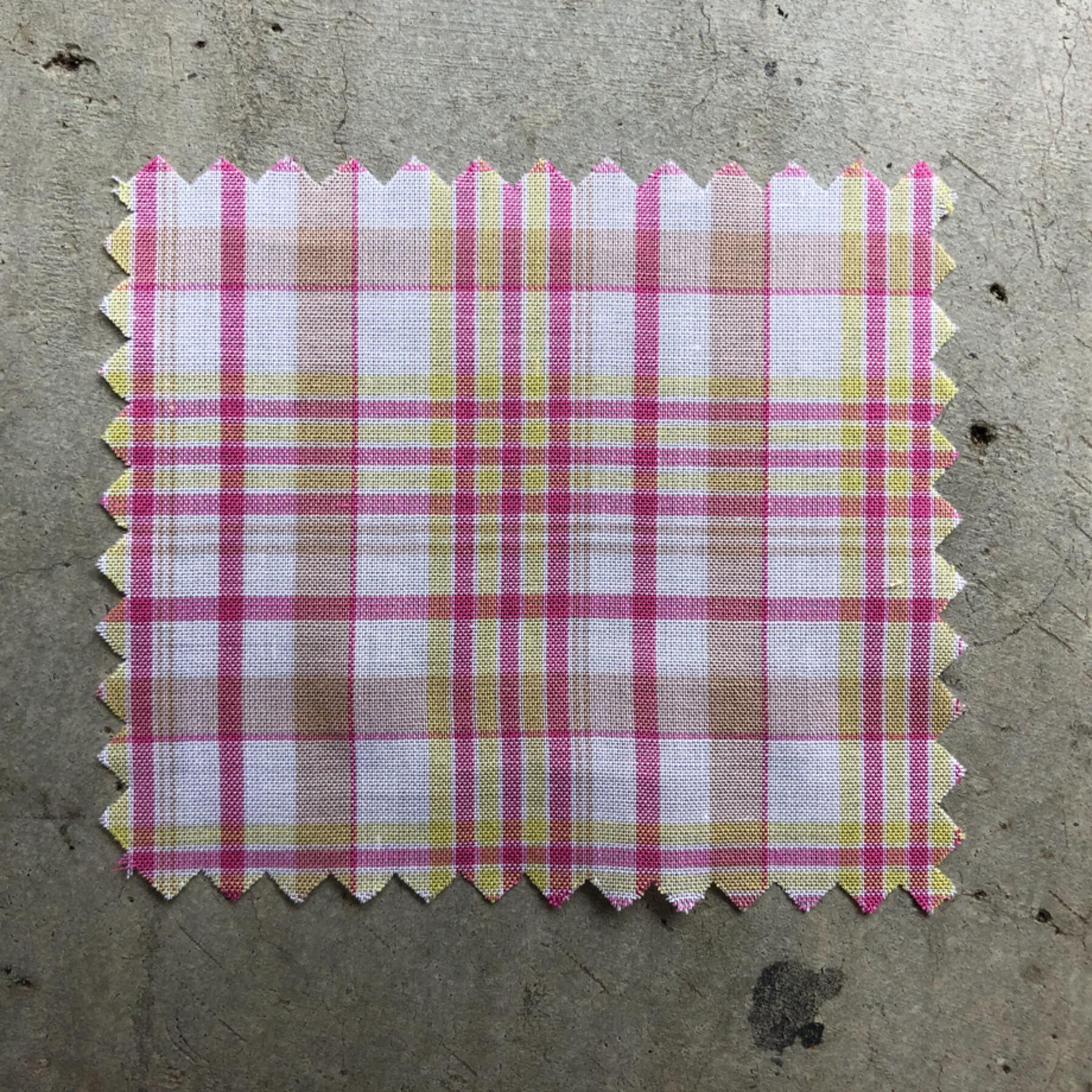 gustin #650 pink spring plaid