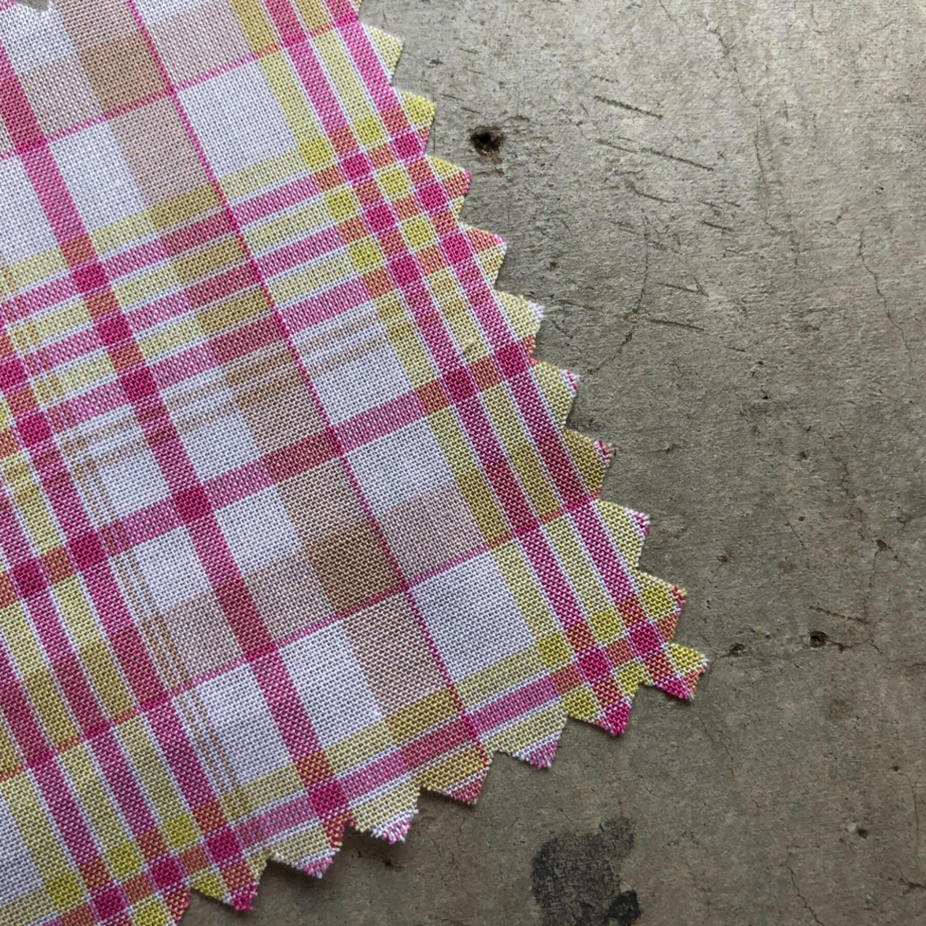 gustin #650 pink spring plaid