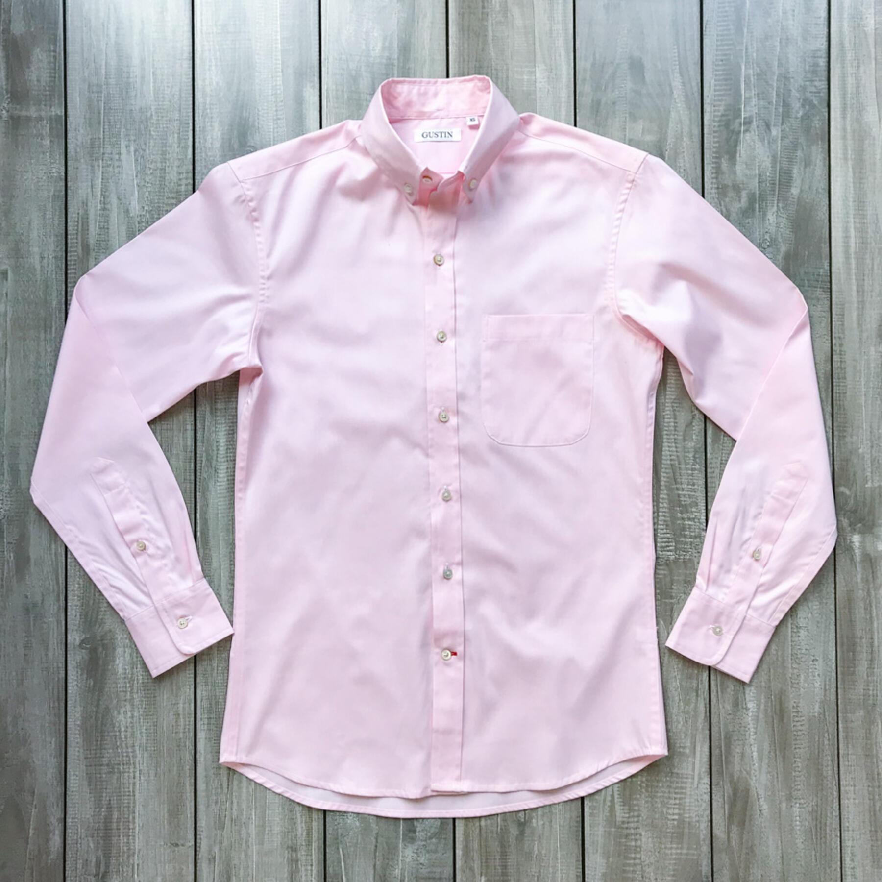 gustin #658 japan pink pinpoint oxford