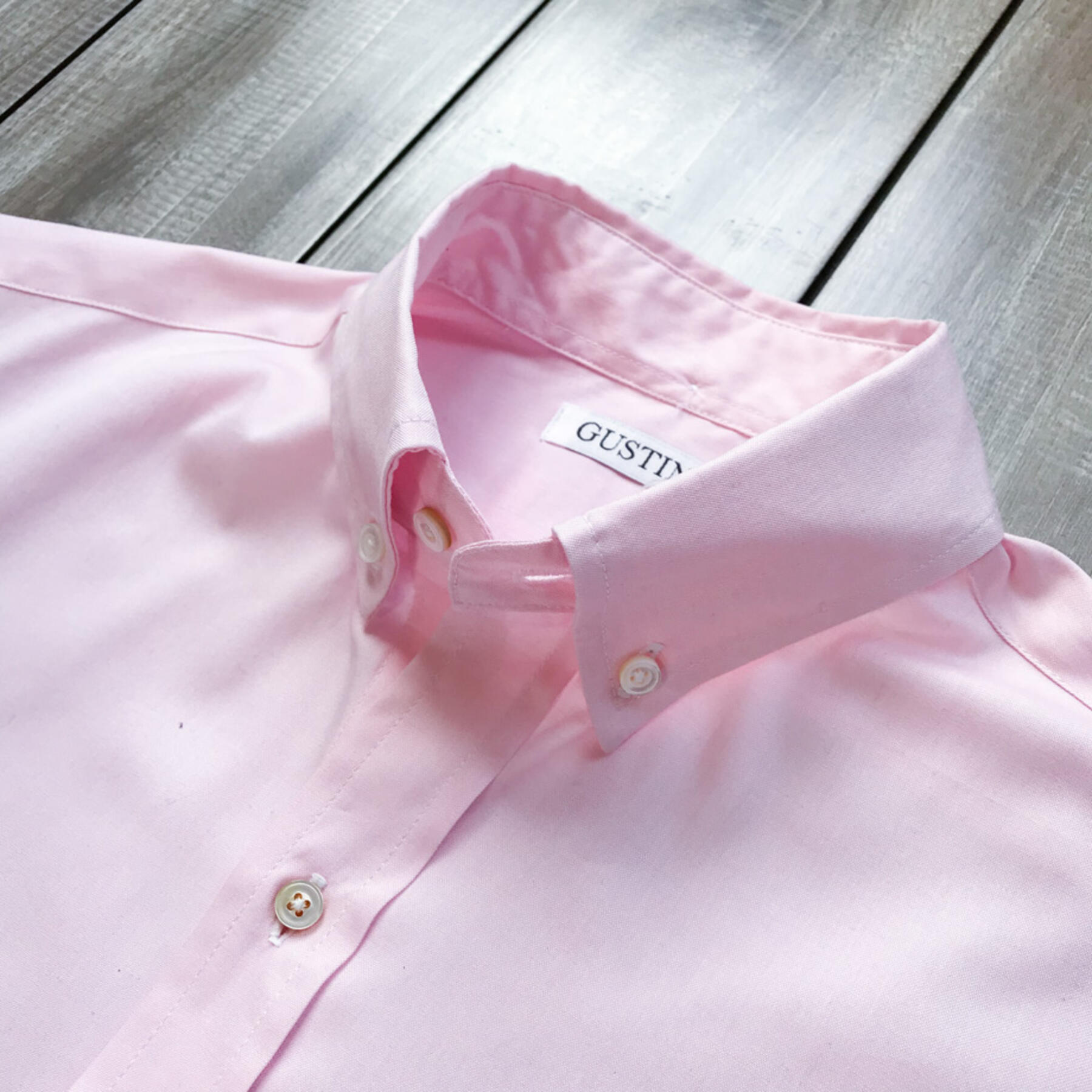 gustin #658 japan pink pinpoint oxford