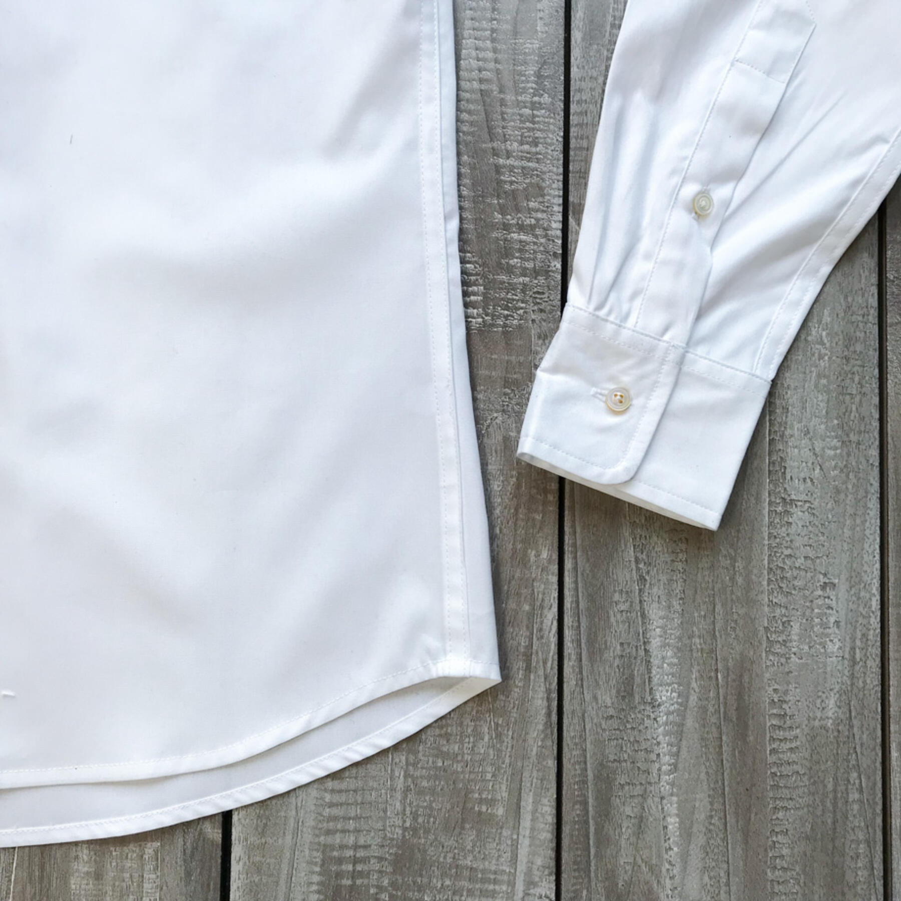 gustin #657 japan white pinpoint oxford