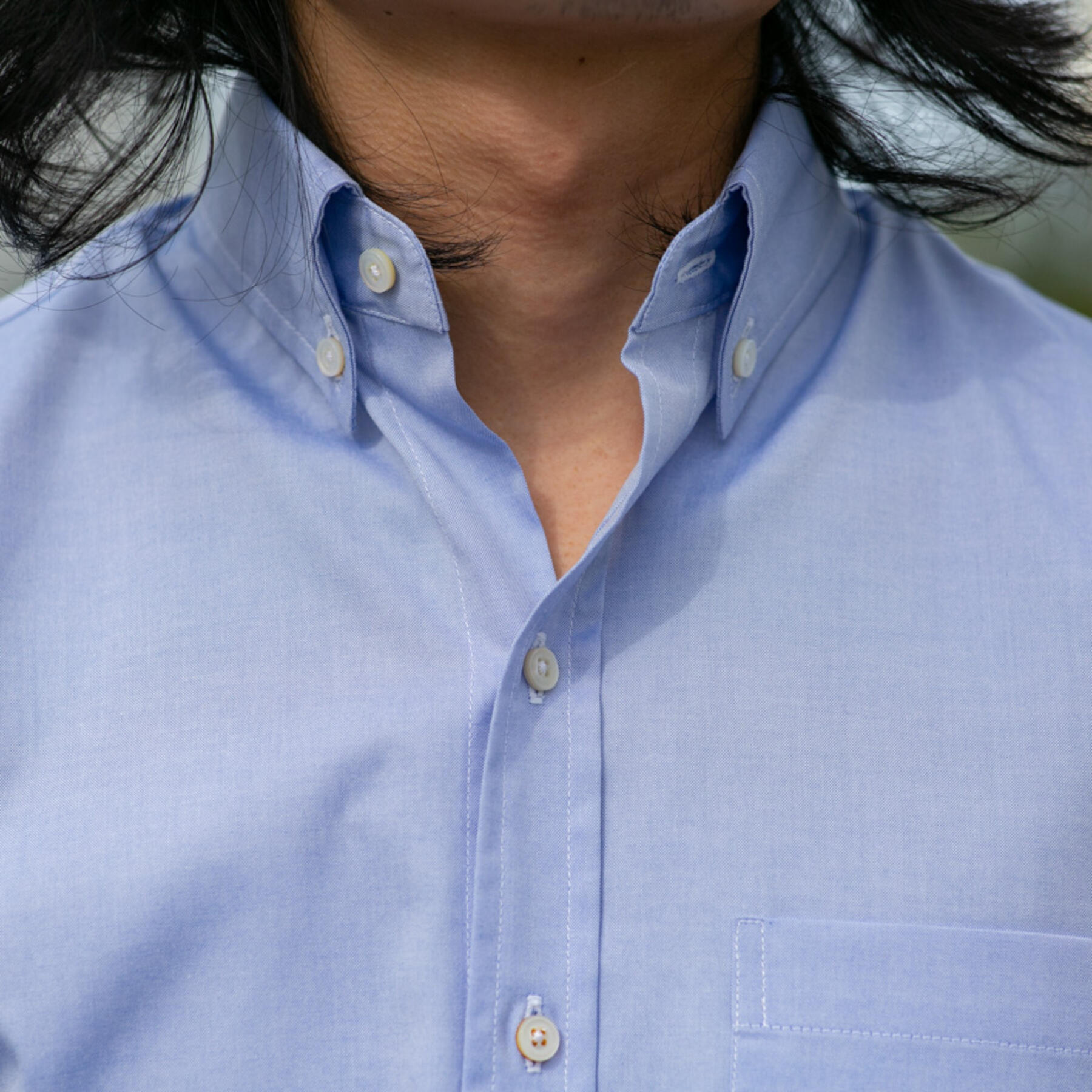 gustin #655 japan blue pinpoint oxford