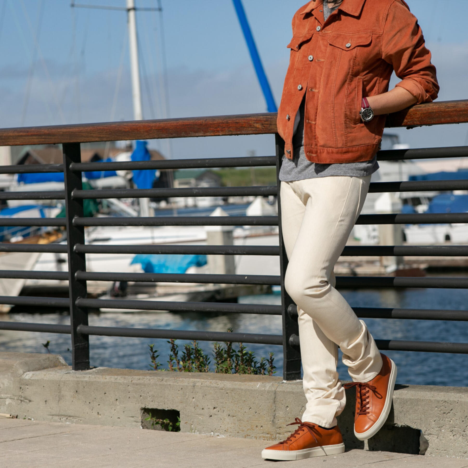 gustin #214 cone natural selvedge