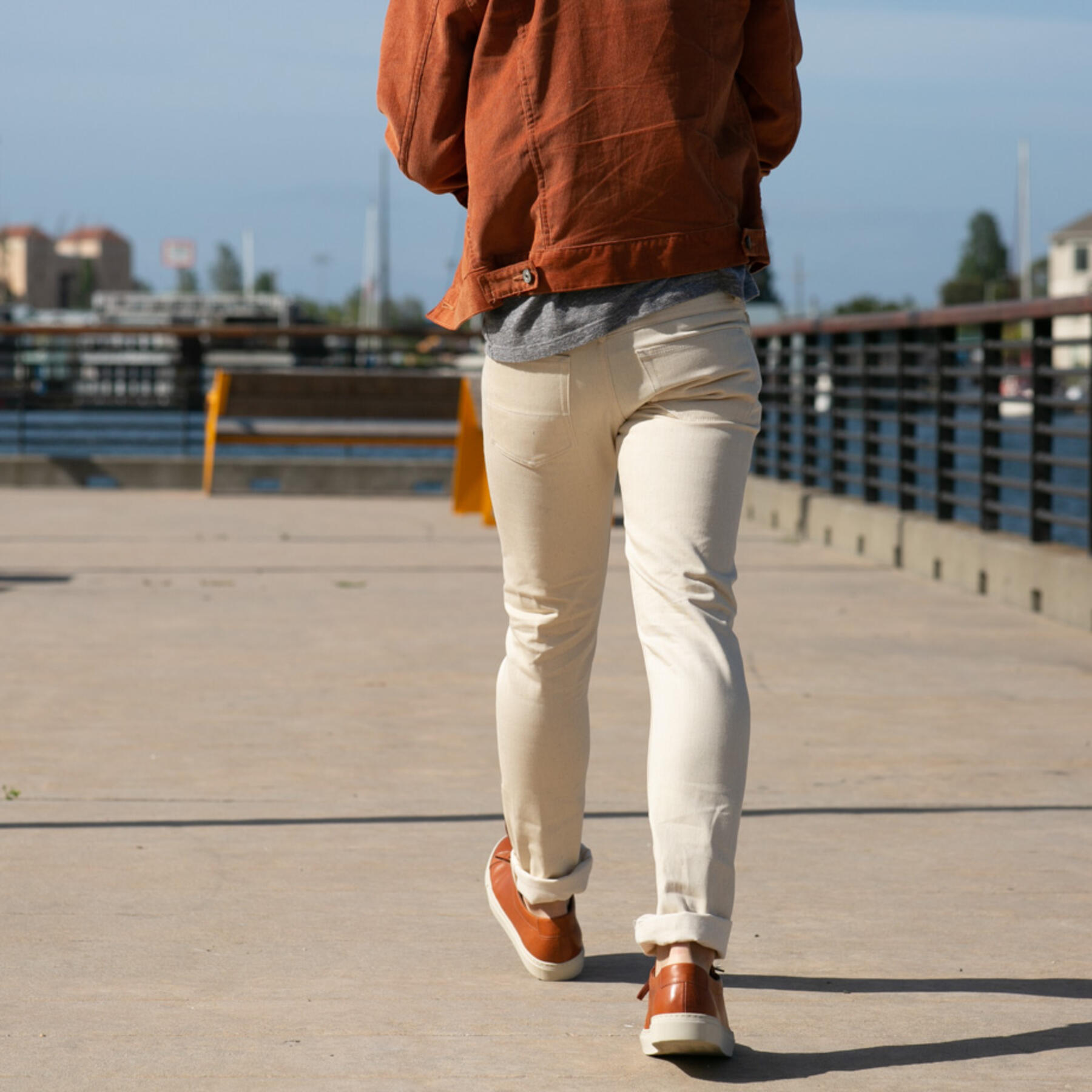 gustin #214 cone natural selvedge