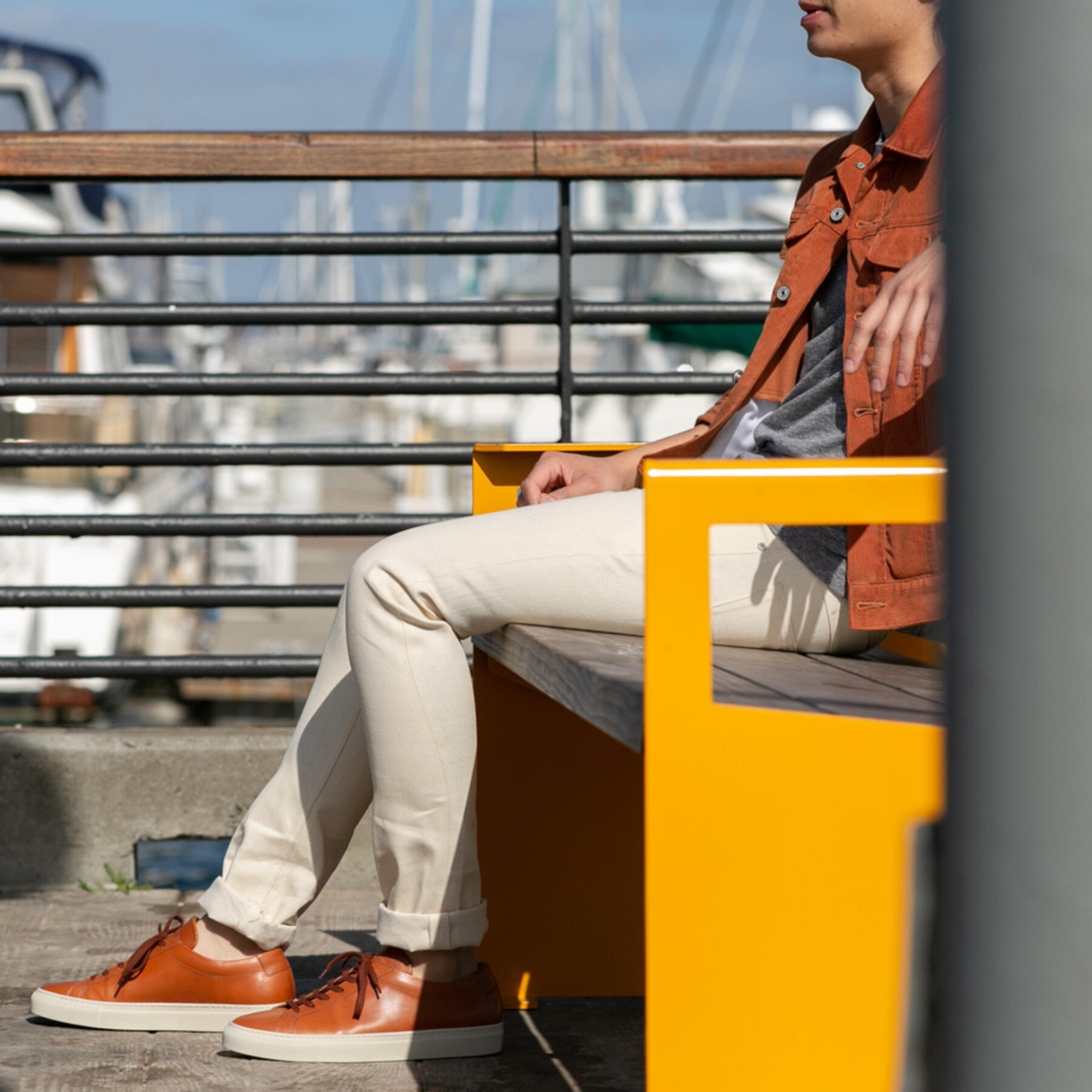gustin #214 cone natural selvedge