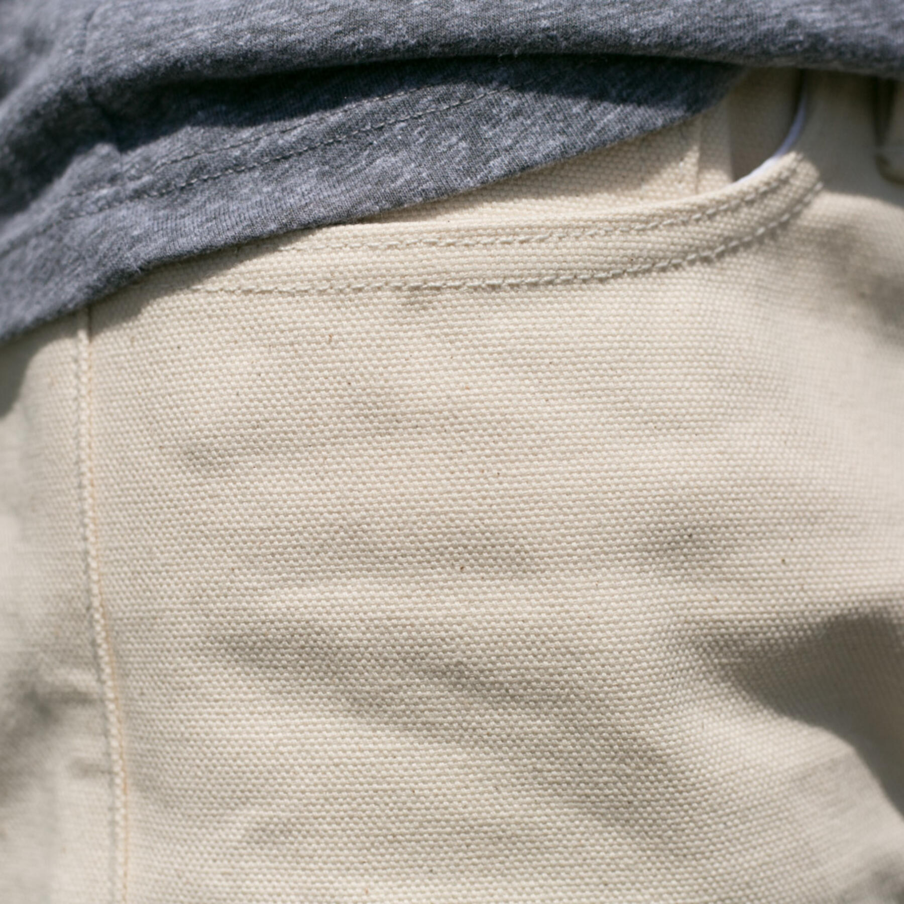 gustin #376 cone natural selvedge duck canvas