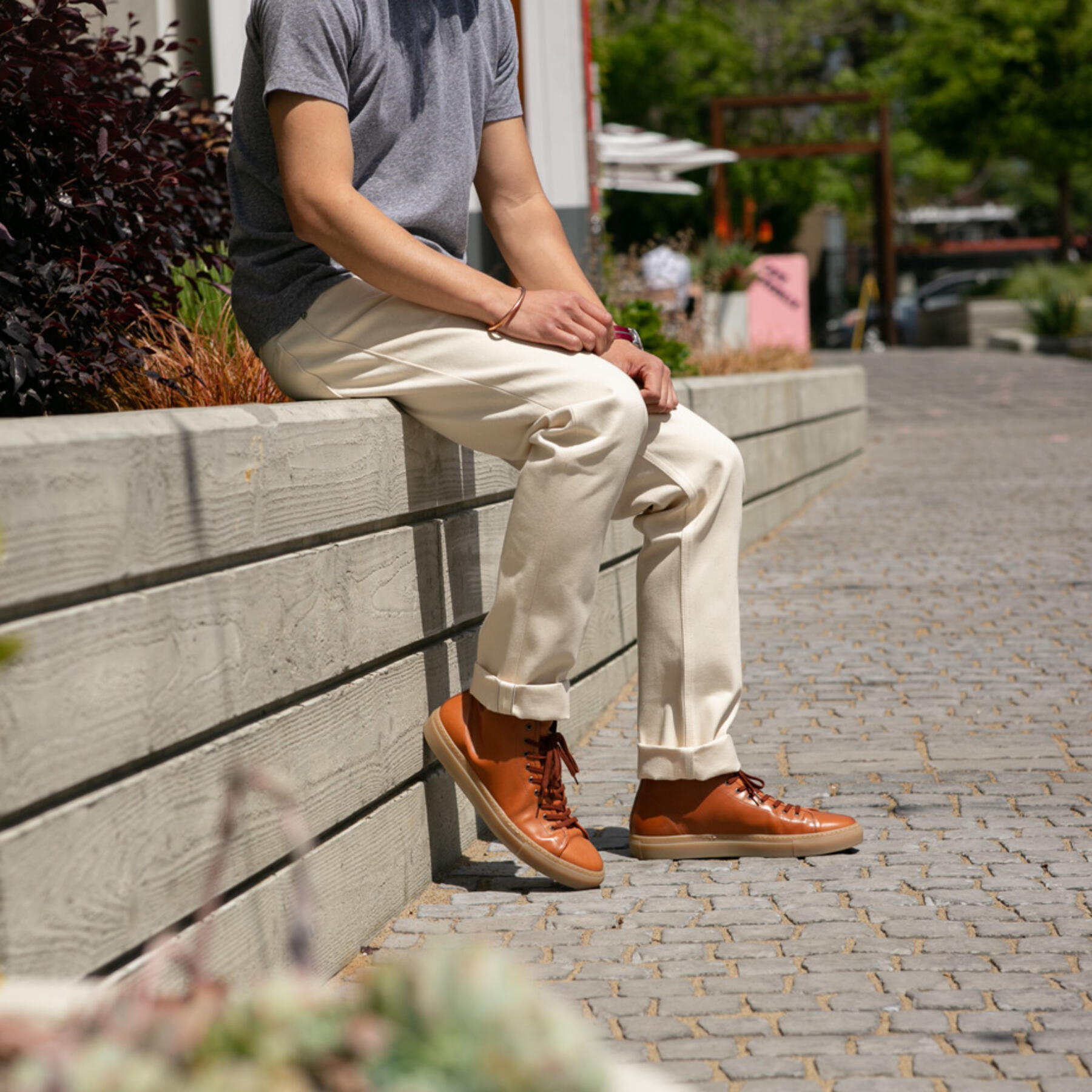 gustin #376 cone natural selvedge duck canvas