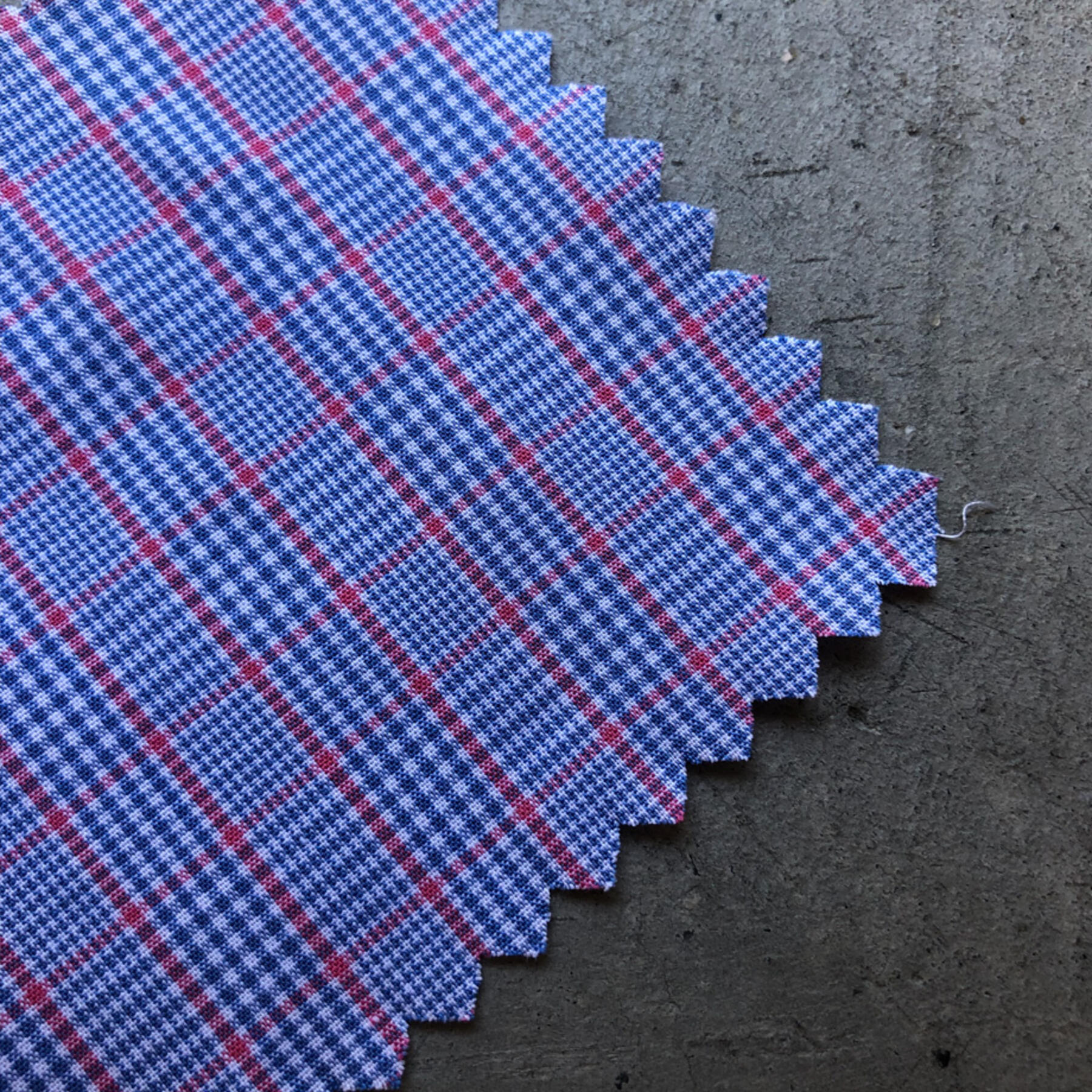 gustin #663 blue micro grid