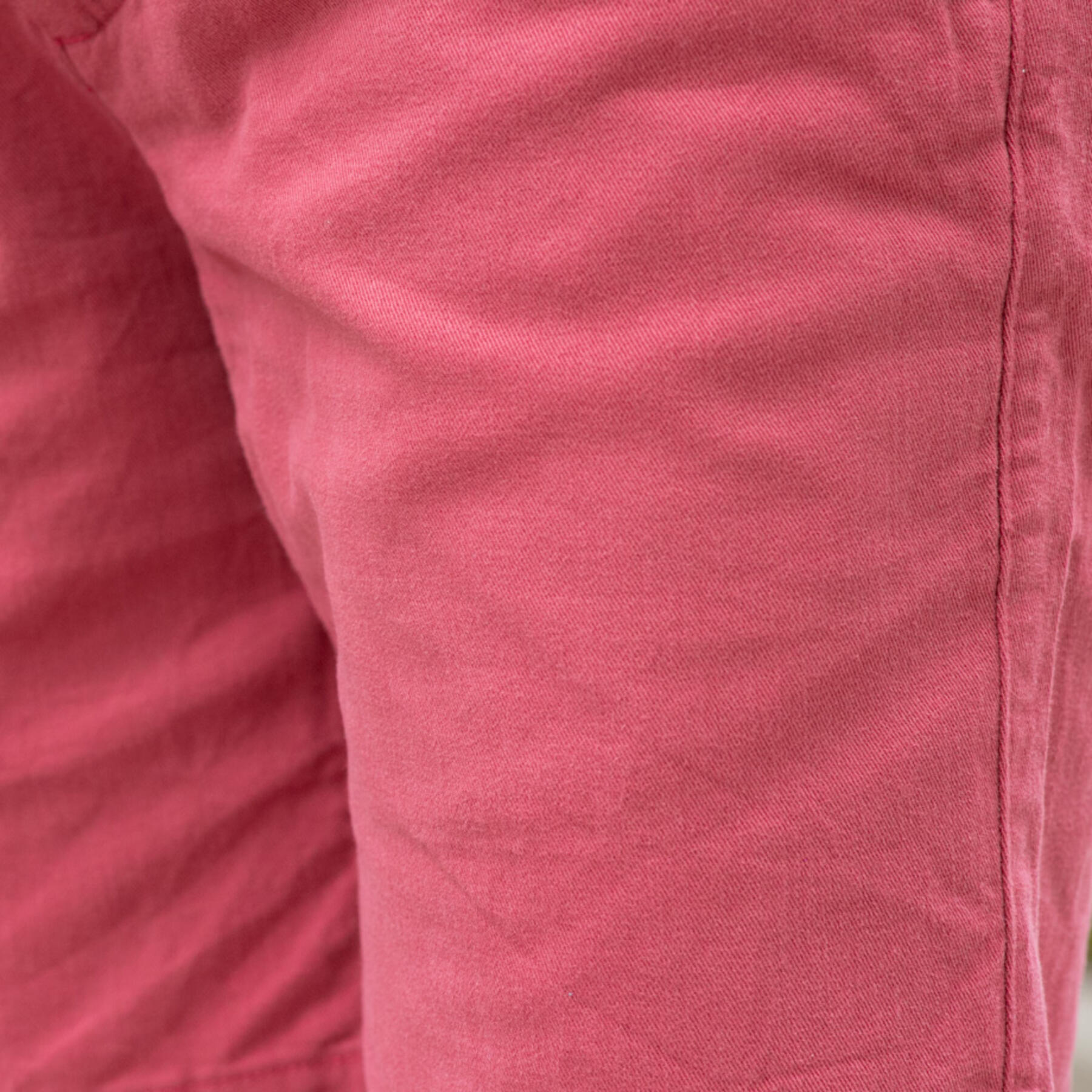 gustin american chino short - vintage red