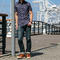 gustin #678 navy red paisley short sleeve shirt