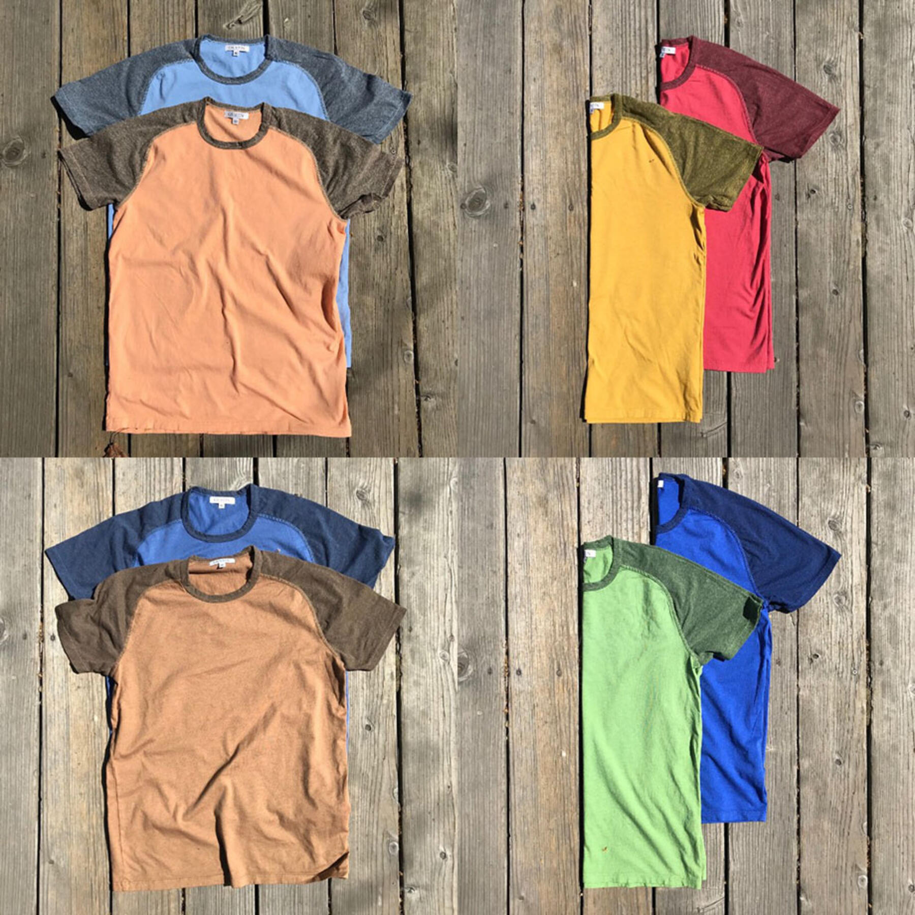 gustin raglan t-shirt 8pk