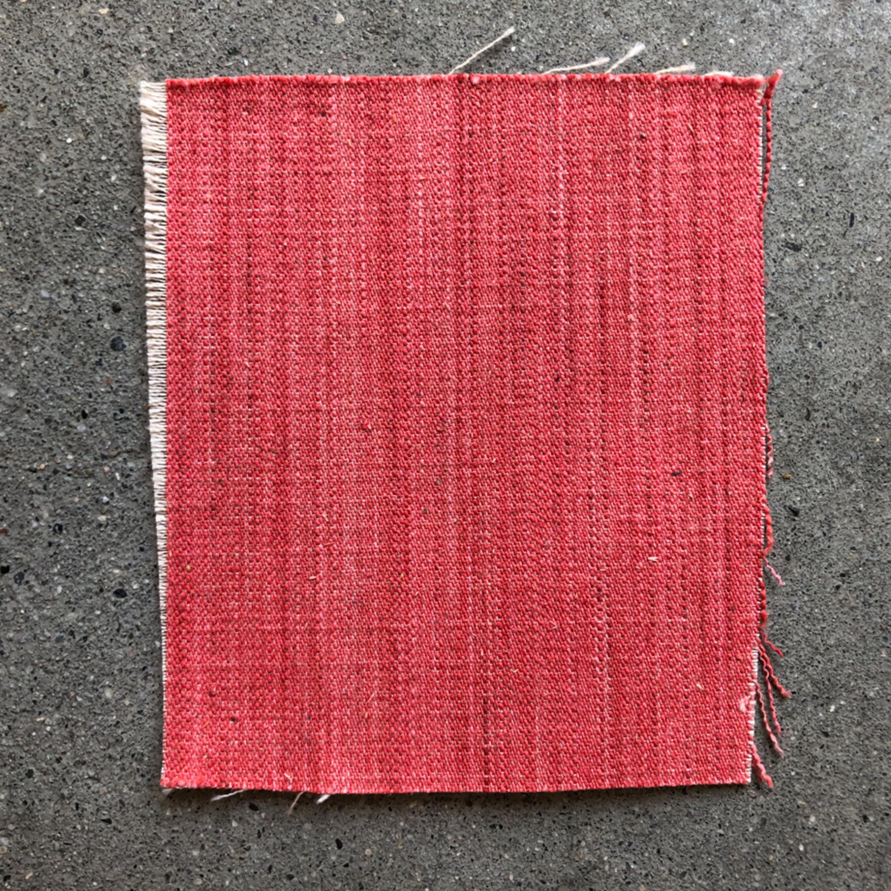 gustin #431 salmon linen selvedge