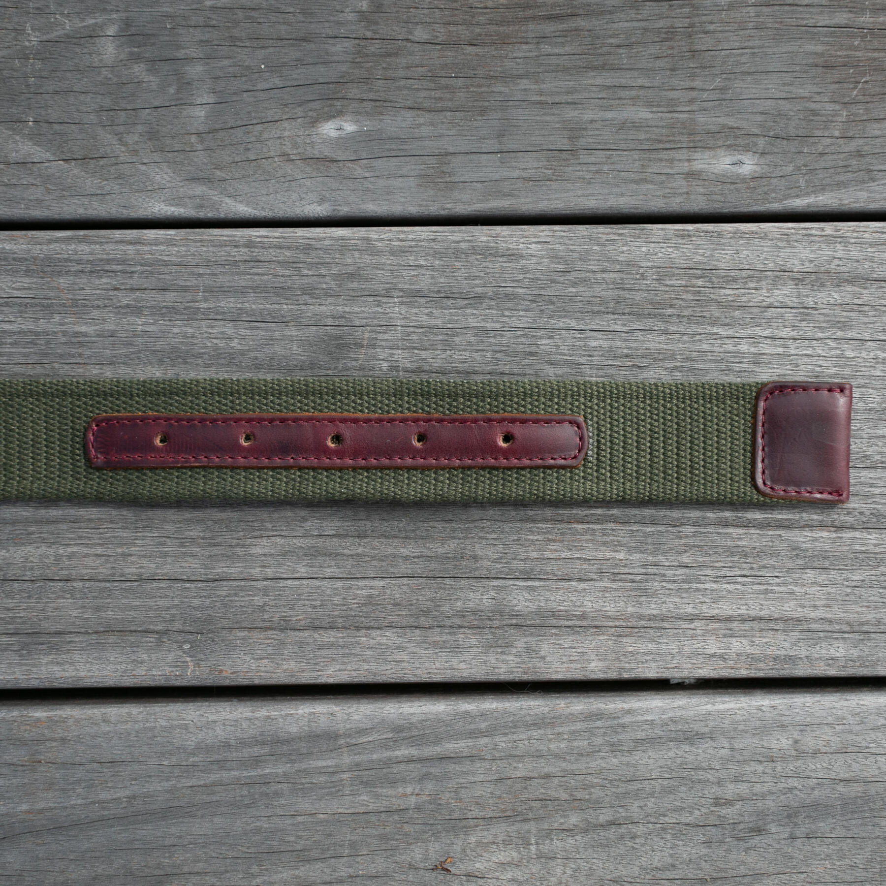 gustin olive webbing belt - chromexcel #8