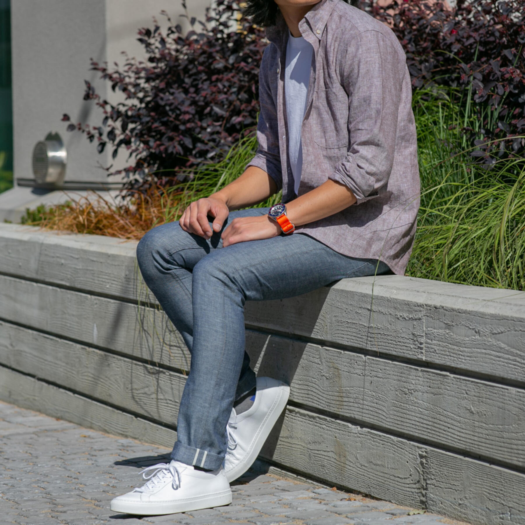 gustin #435 ultralight selvedge chambray
