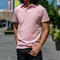 gustin american slub polo - faded pink