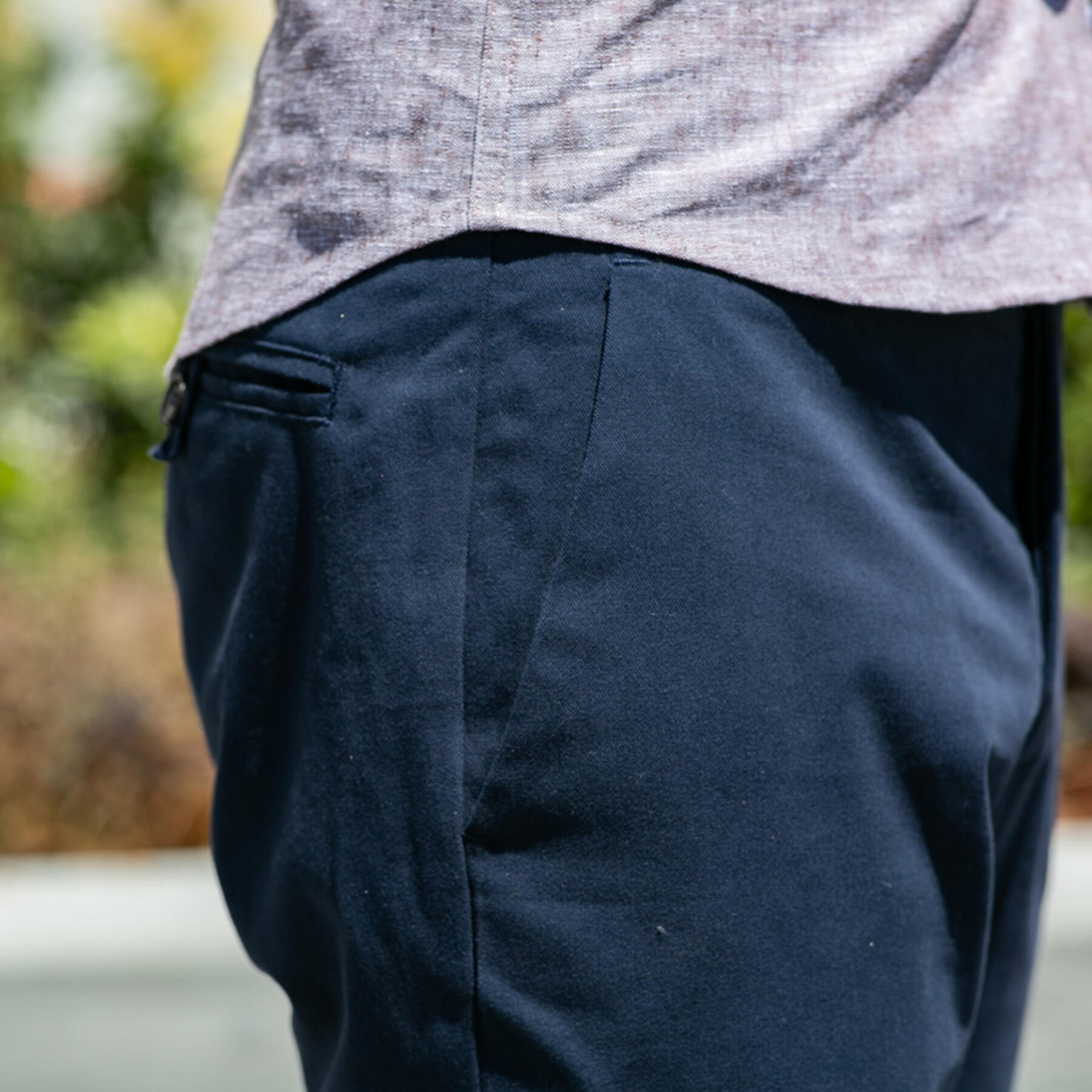 gustin #195 american brushed chinos - navy
