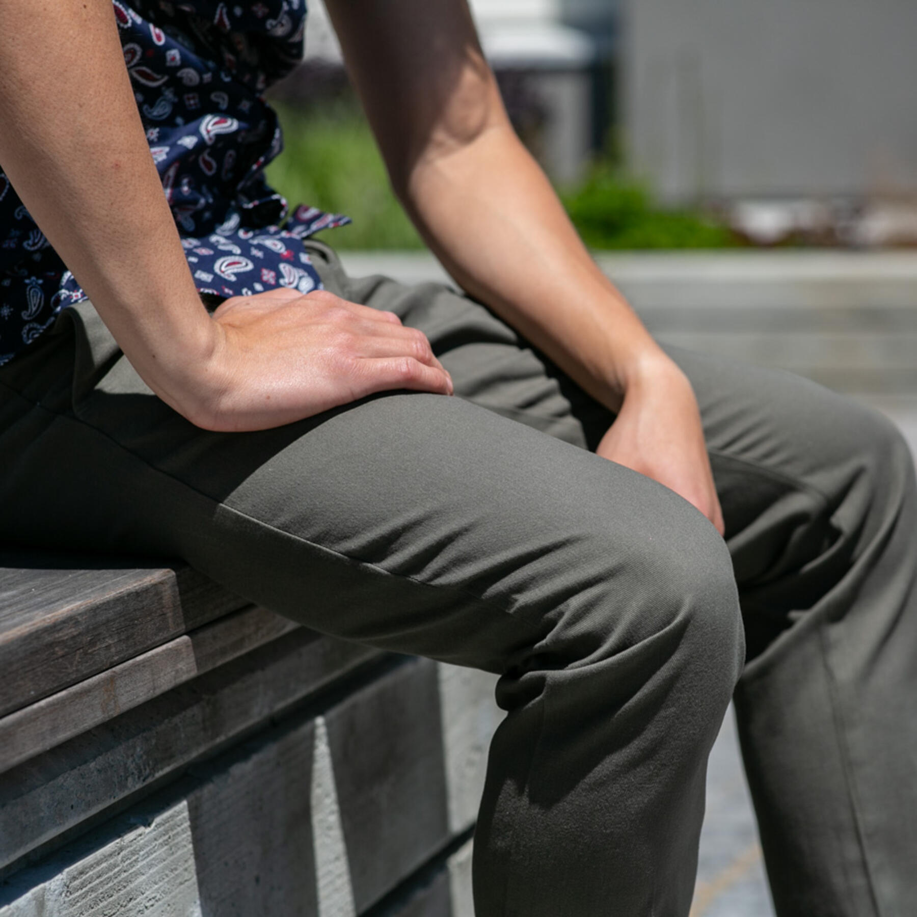 gustin #197 american brushed chinos - olive