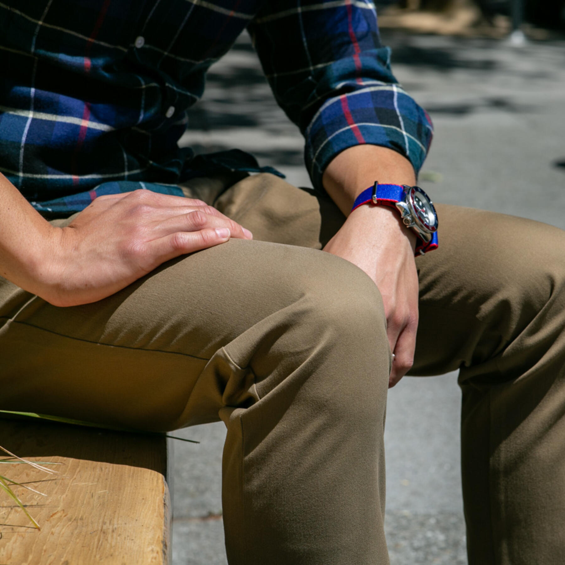 gustin #198 american brushed chinos - khaki