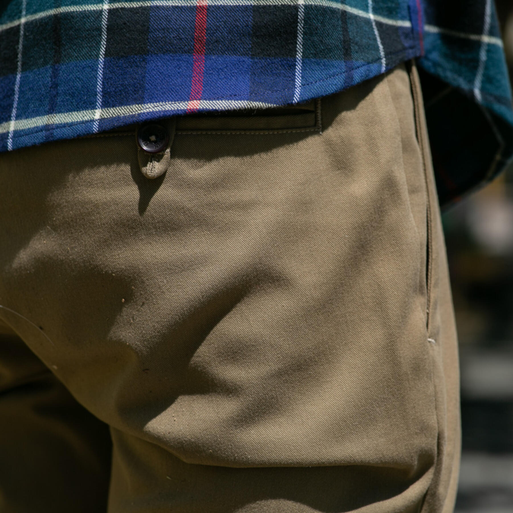 gustin #198 american brushed chinos - khaki
