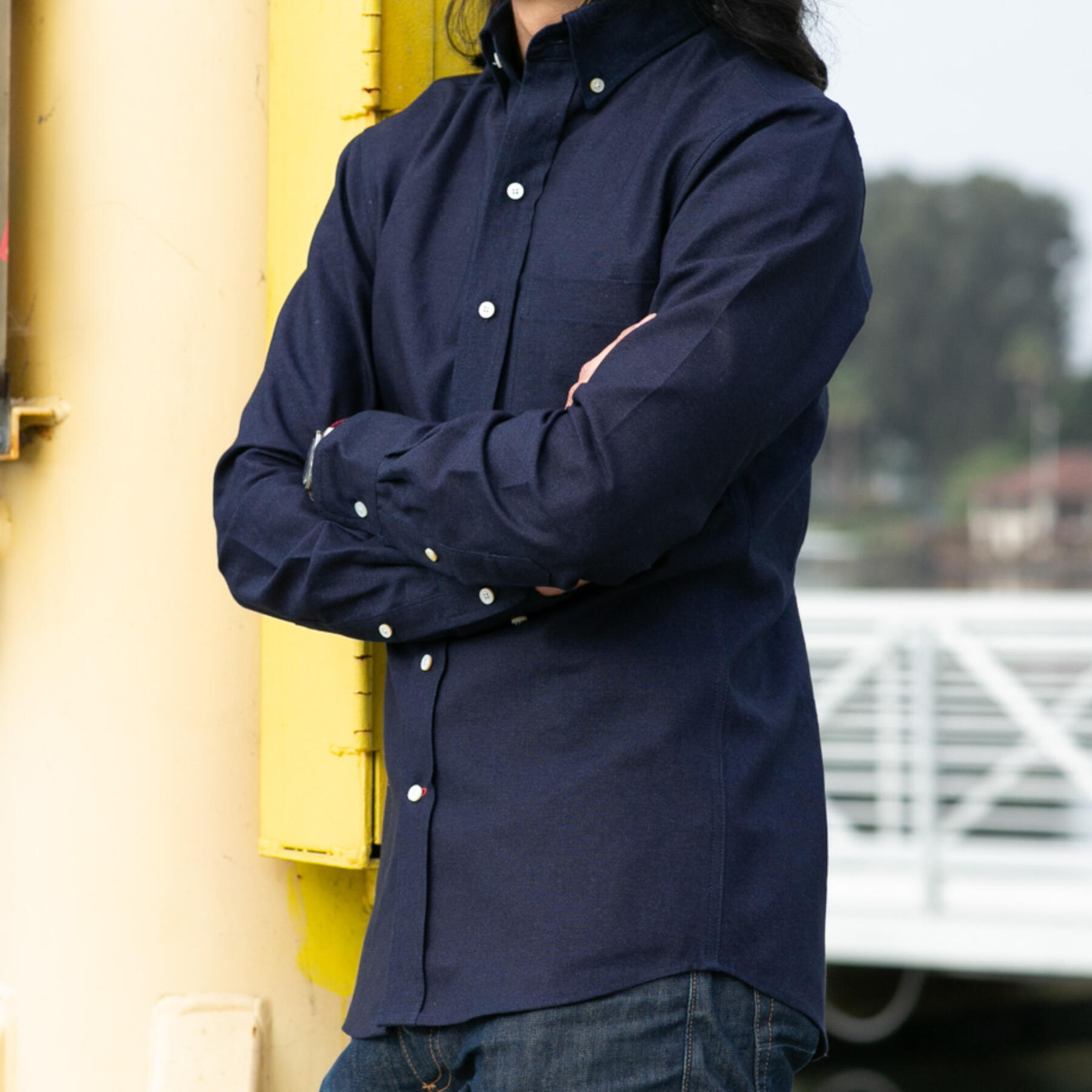gustin #685 indigoxindigo chambray