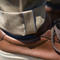 gustin #444 selvedge twill - khaki