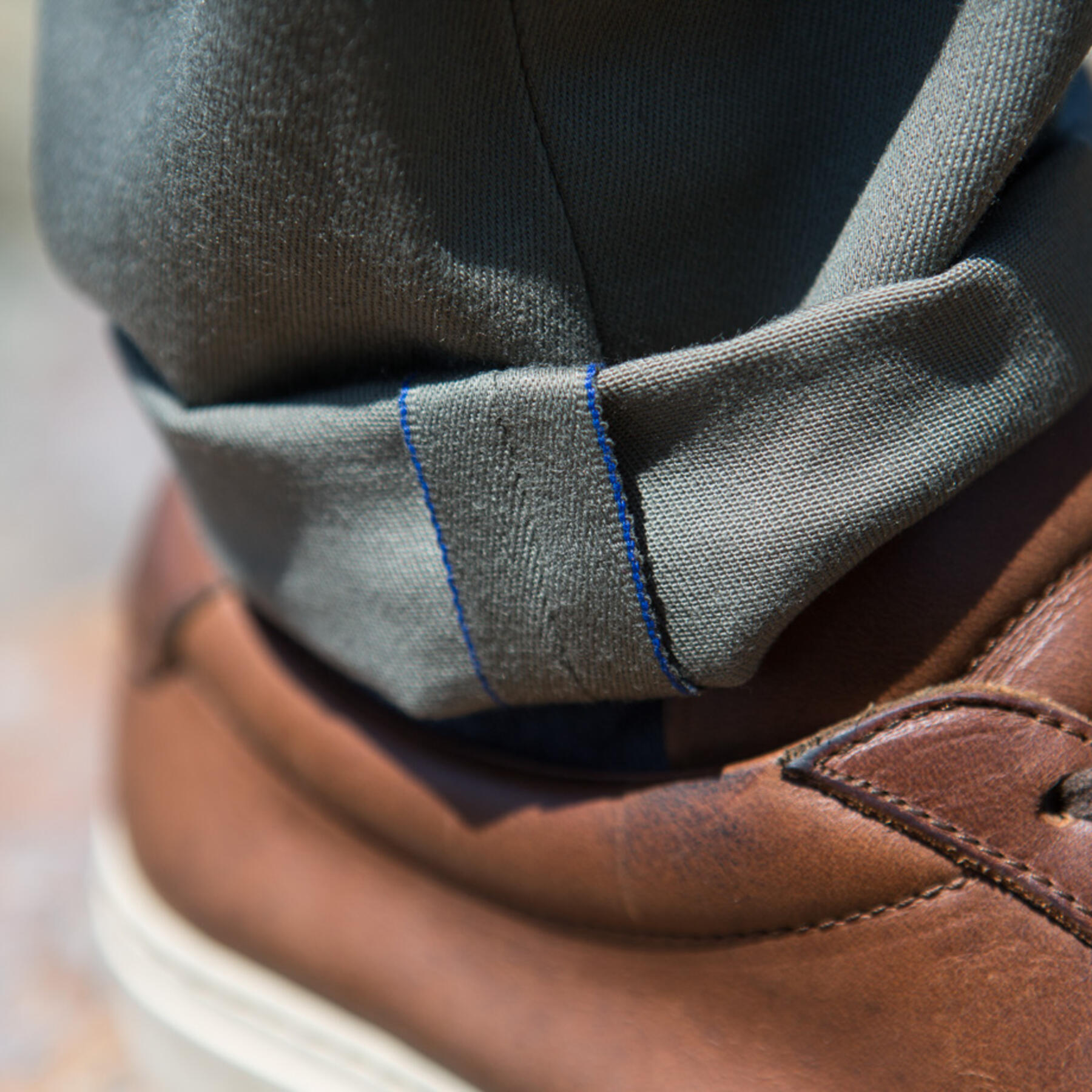 gustin #445 selvedge twill - olive