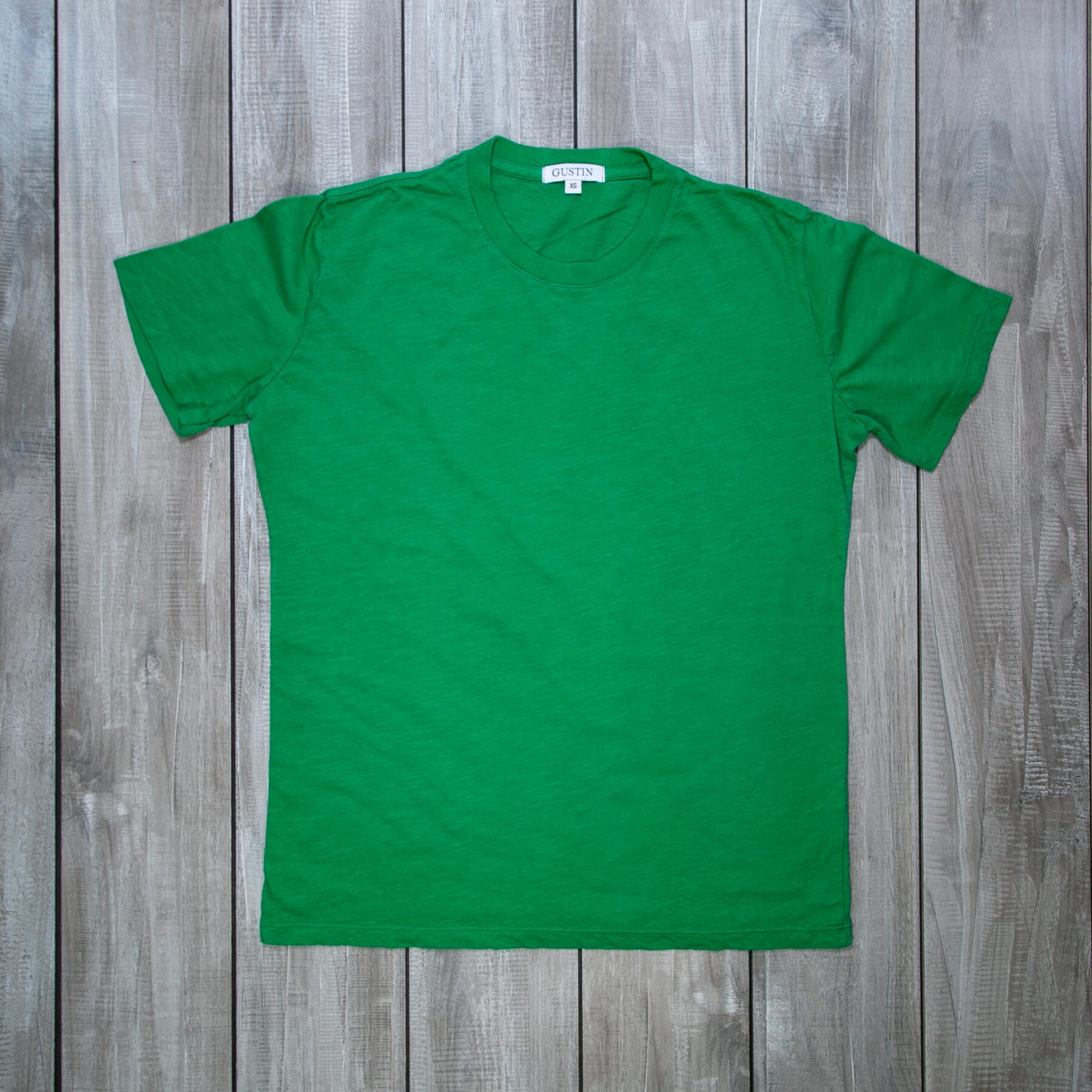 gustin slub cotton t-shirt 3pk (green, yellow, purple)