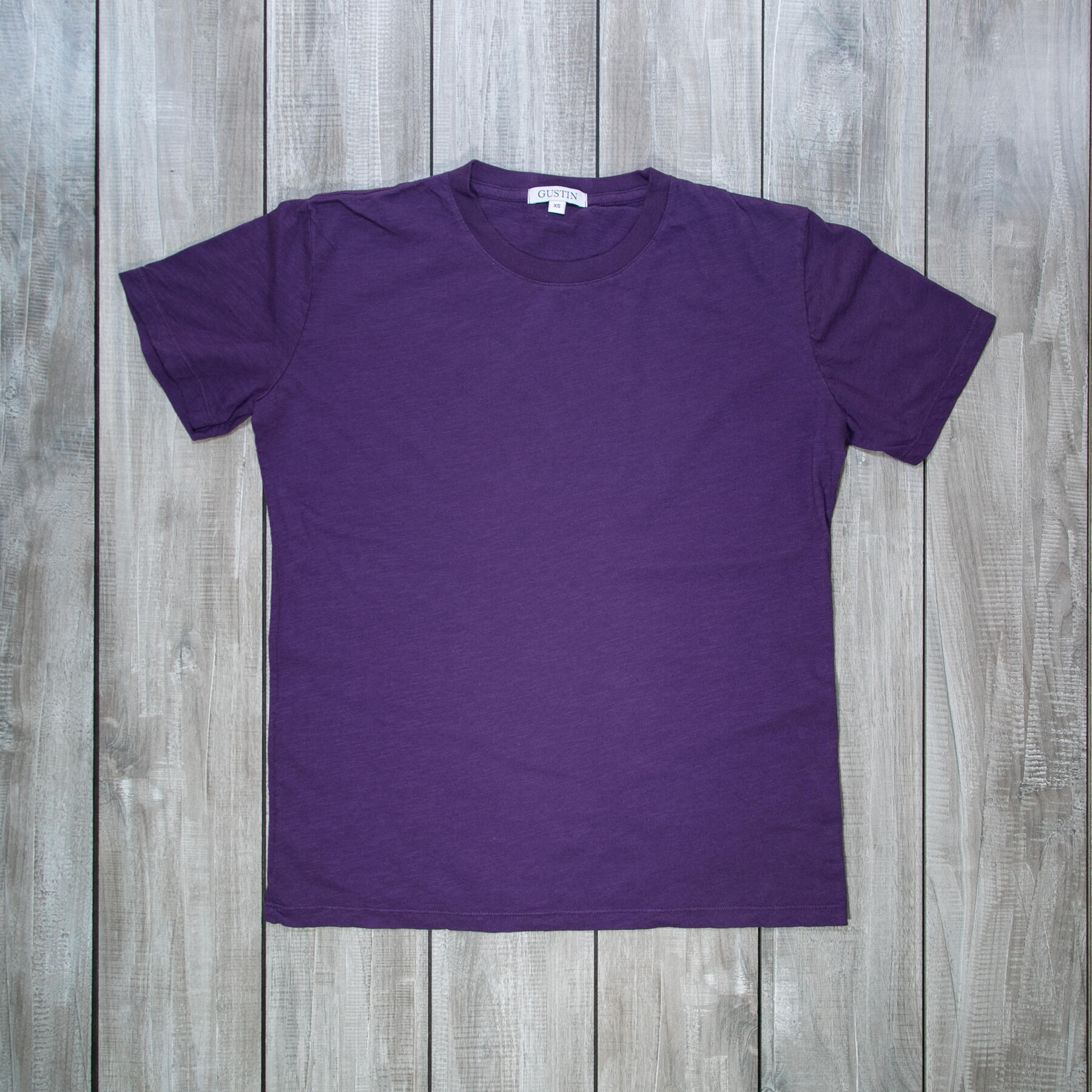 gustin slub cotton t-shirt 3pk (green, yellow, purple)