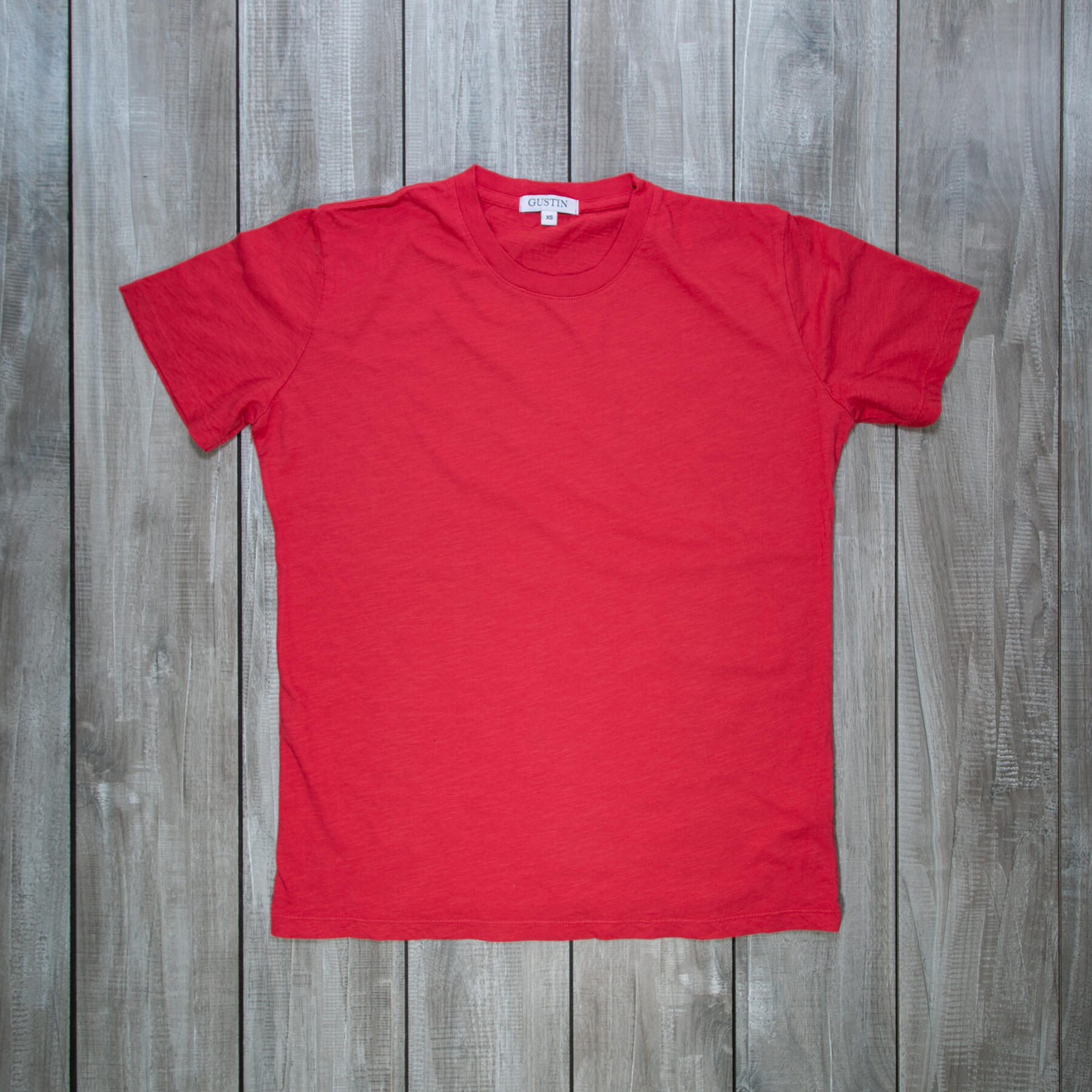 gustin slub cotton t-shirt 3pk (olive, blue, red)