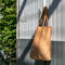 gustin the horween tote - natural essex