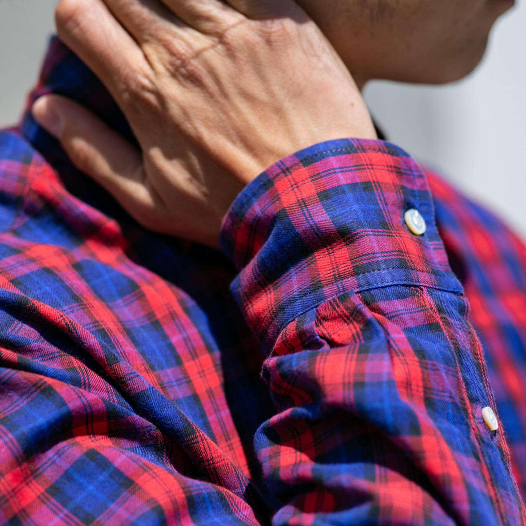gustin thomas mason plaid flannel