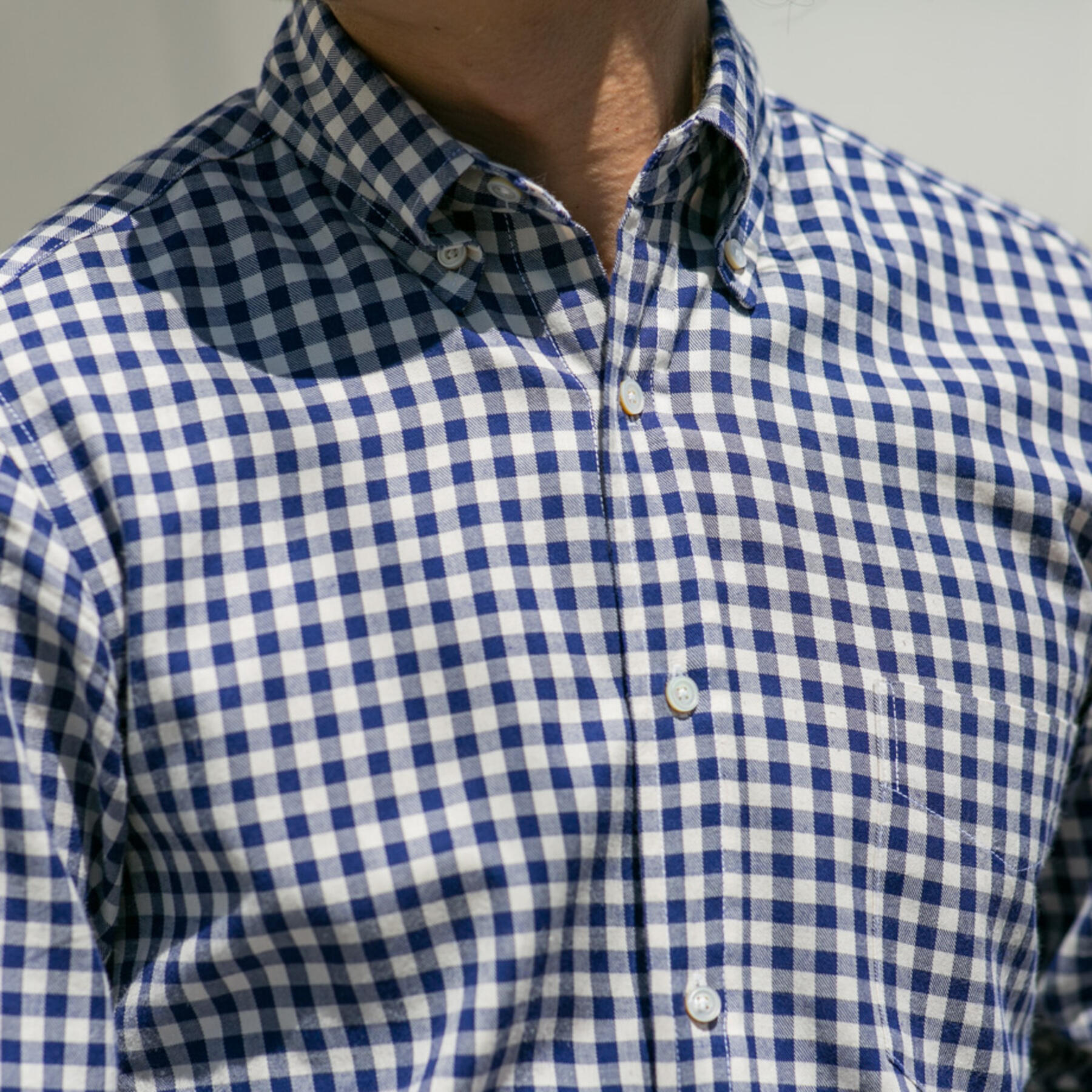 gustin thomas mason navy flannel