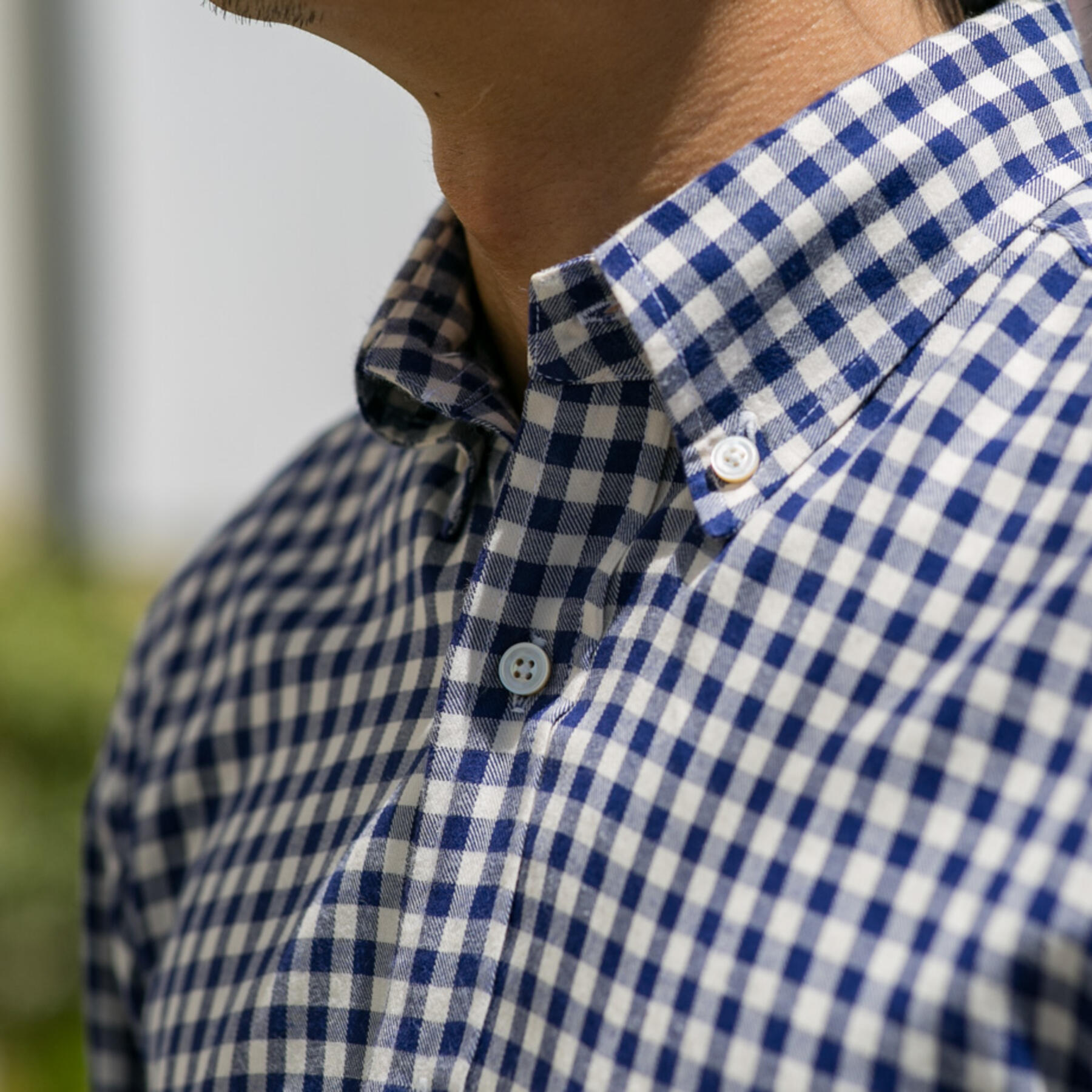 gustin thomas mason navy flannel