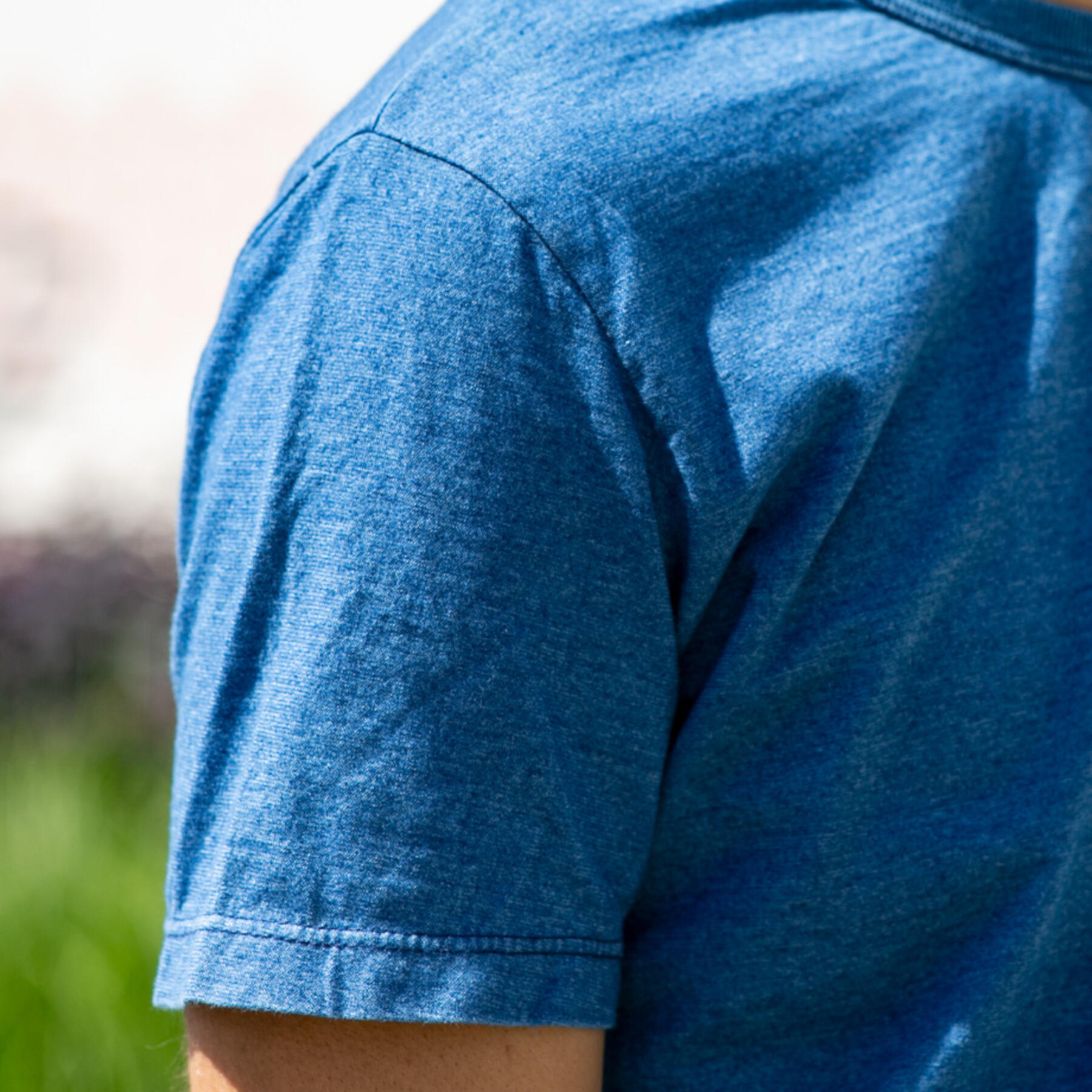 gustin indigo dyed t-shirt 2 pack - vintage indigo