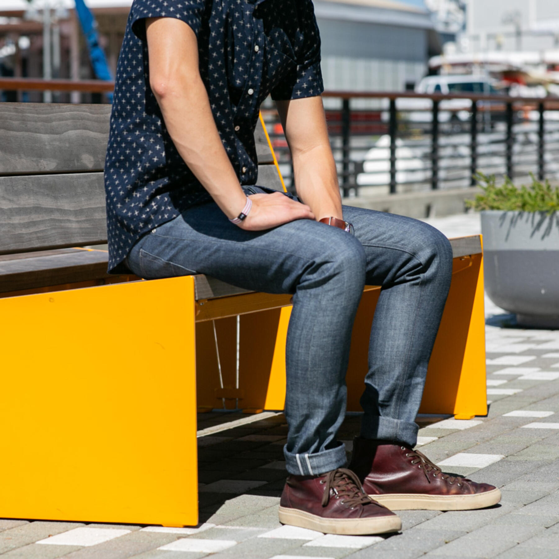 gustin #449 italian heavy selvedge chambray