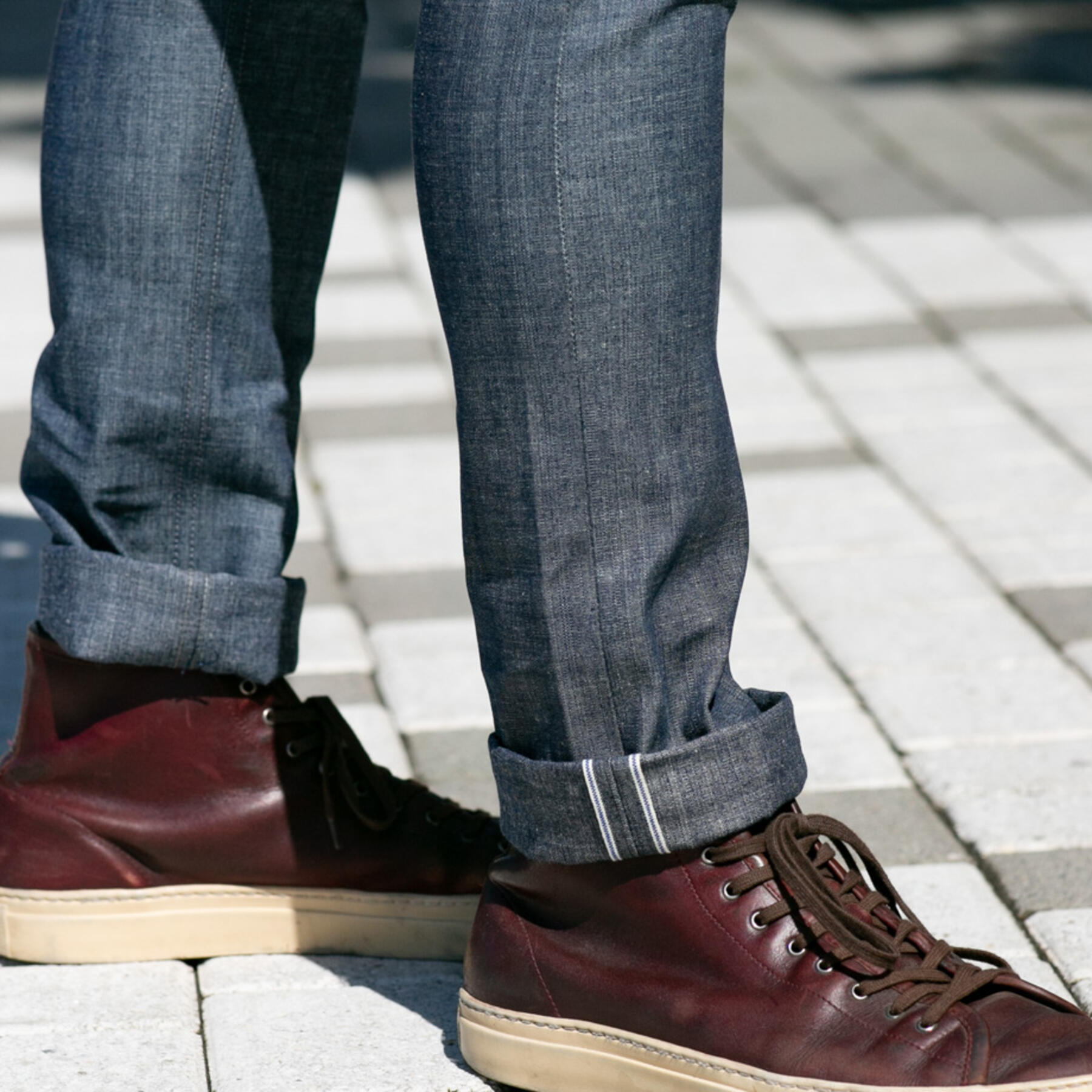 gustin #449 italian heavy selvedge chambray