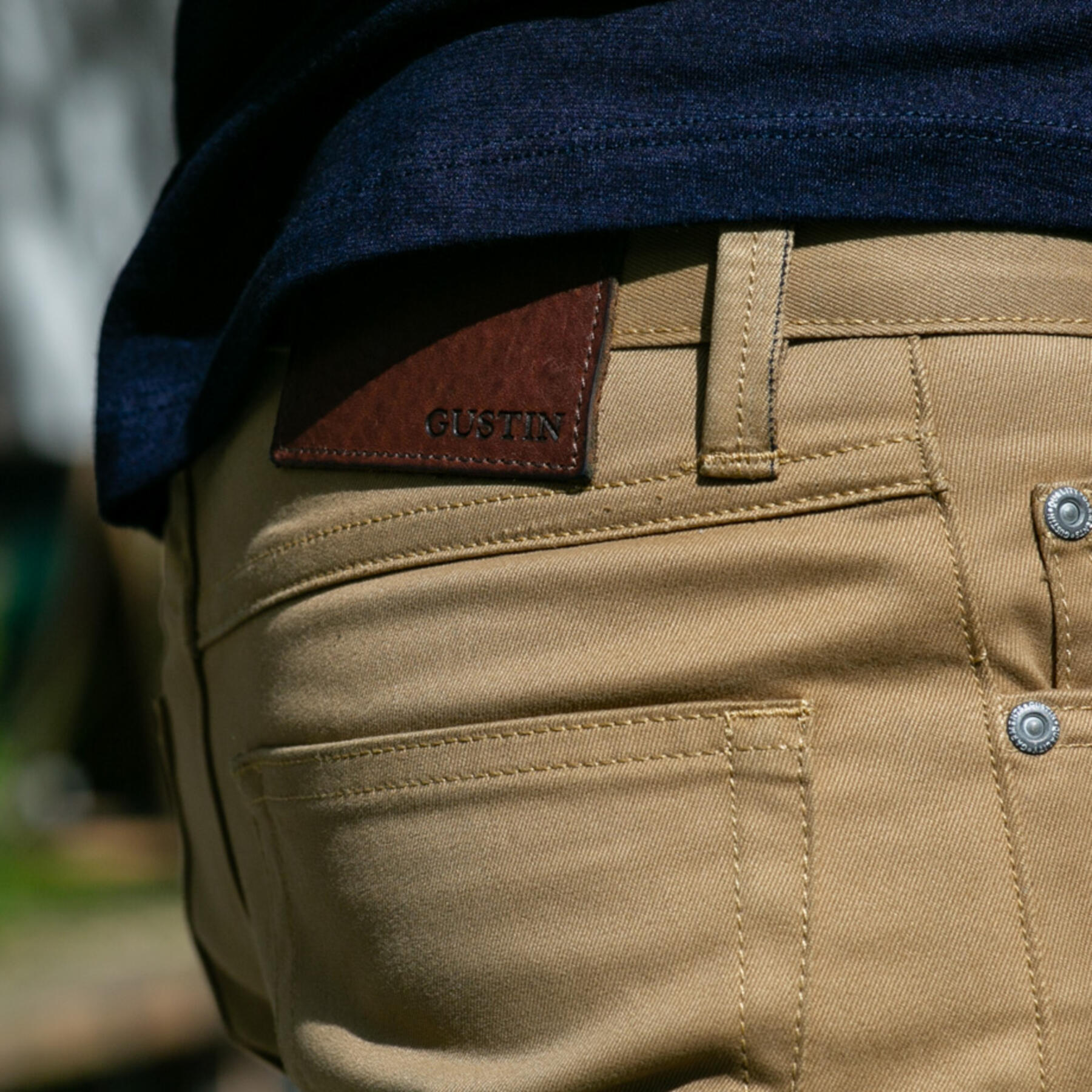 gustin #450 american gold selvedge twill