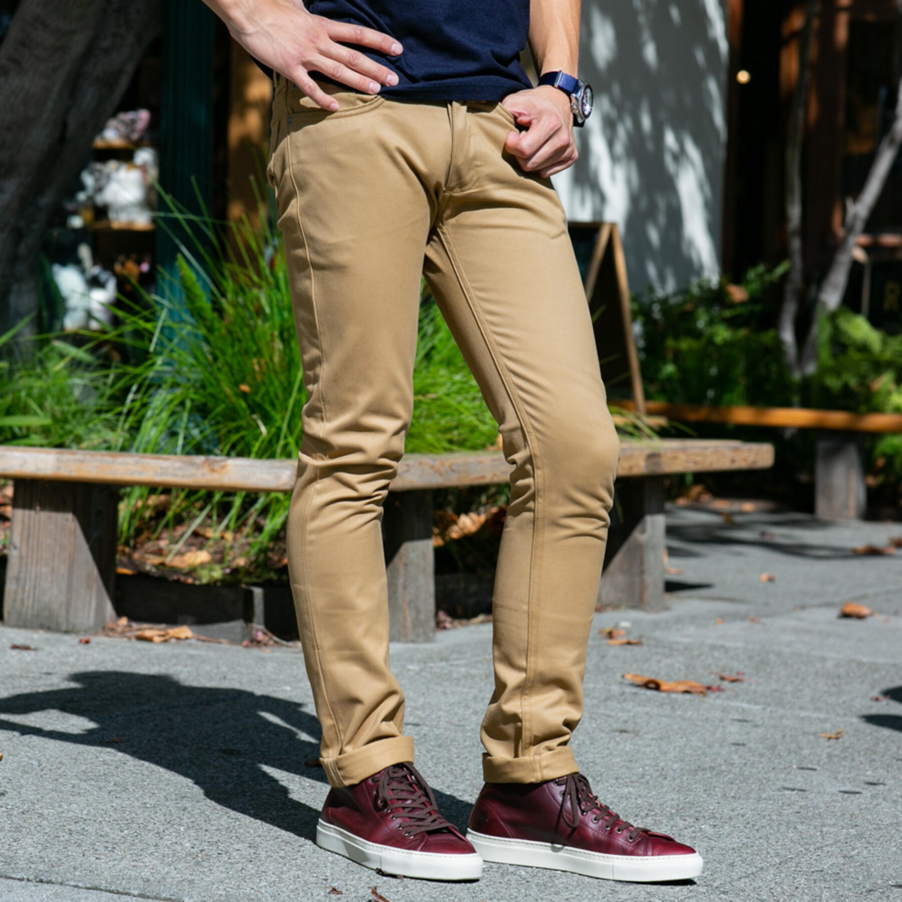 gustin #450 american gold selvedge twill