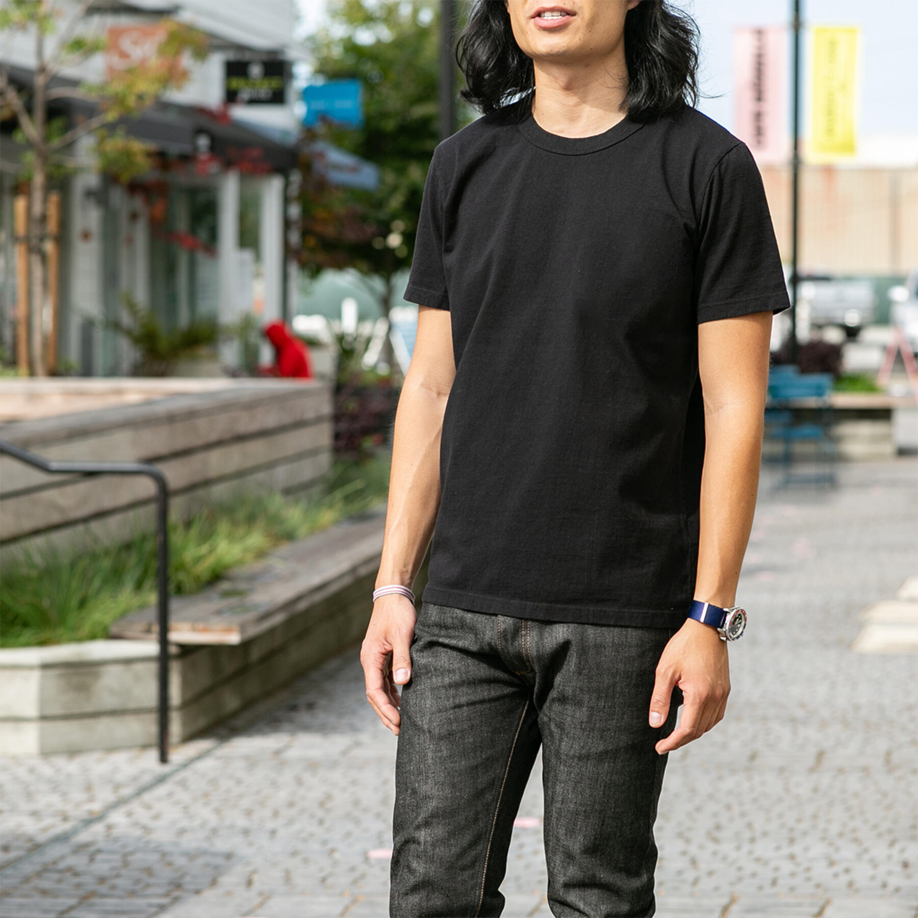 gustin black heavyweight t-shirt 2 pack