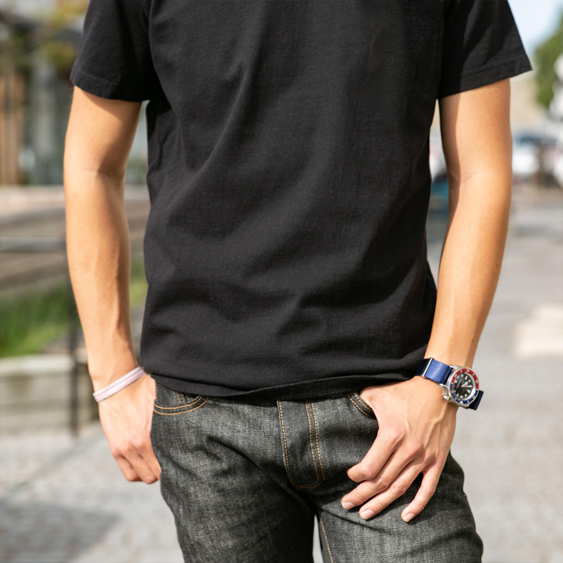 gustin black heavyweight t-shirt 2 pack