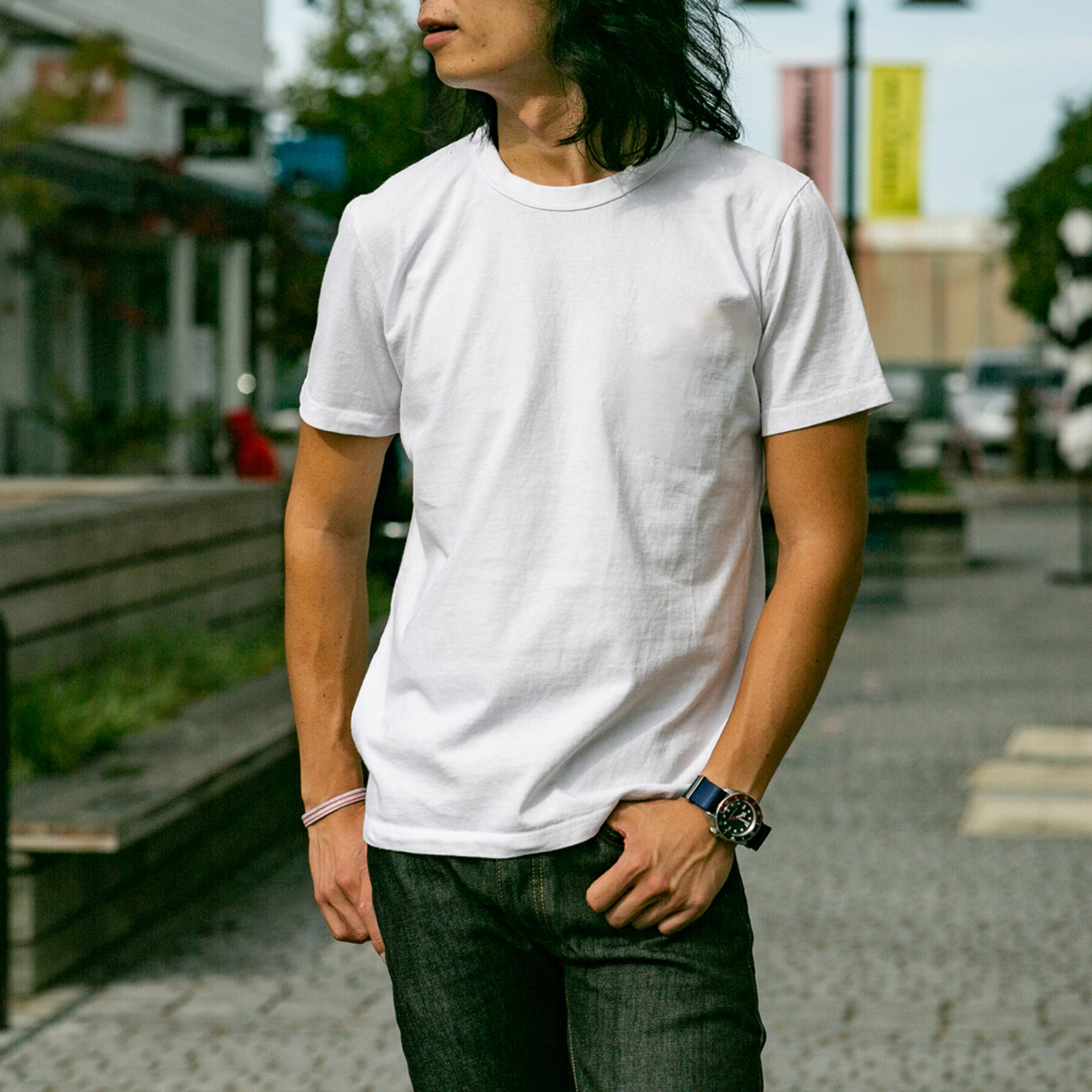 gustin white heavyweight t-shirt 2 pack