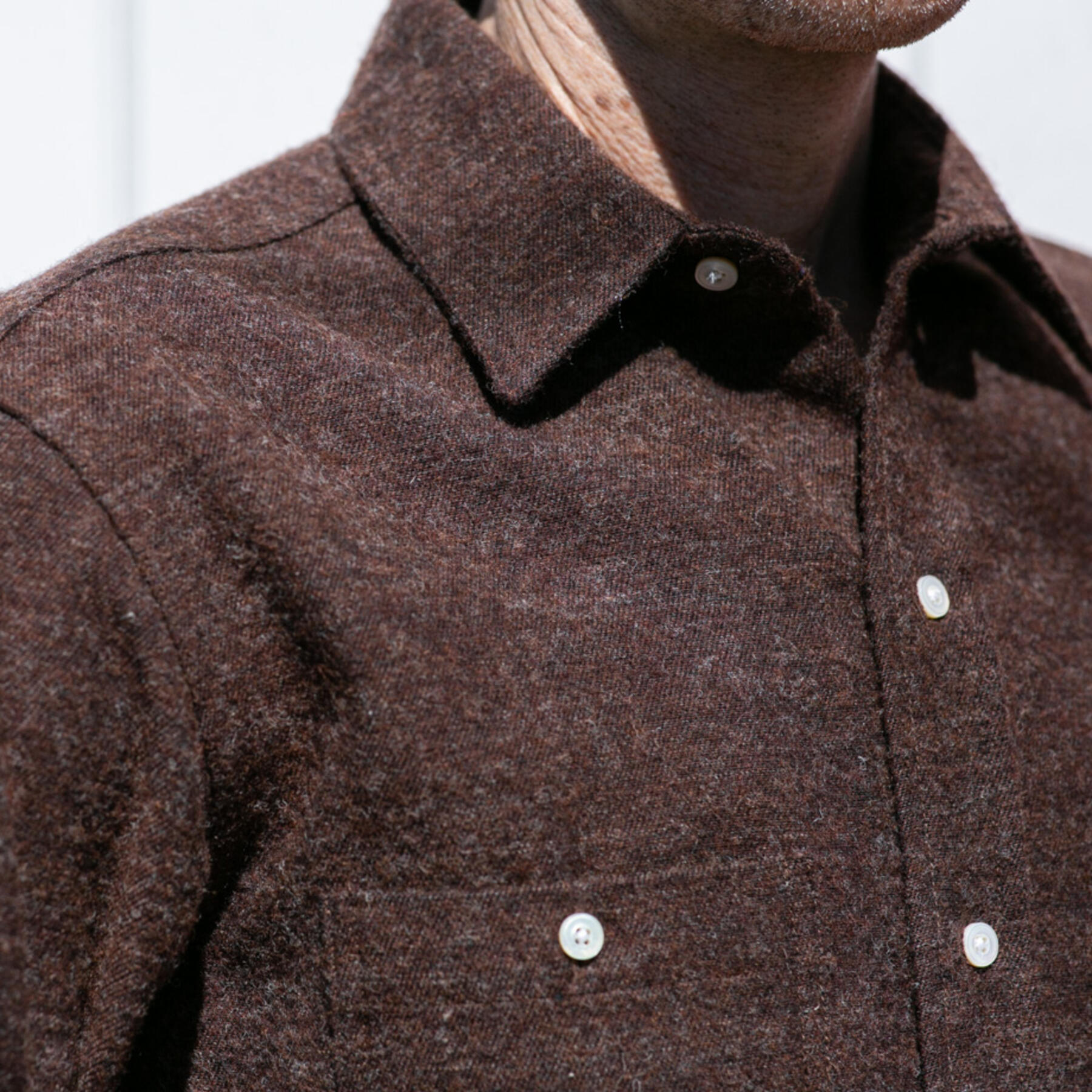 gustin #630 oxbloodxblack vintage wool