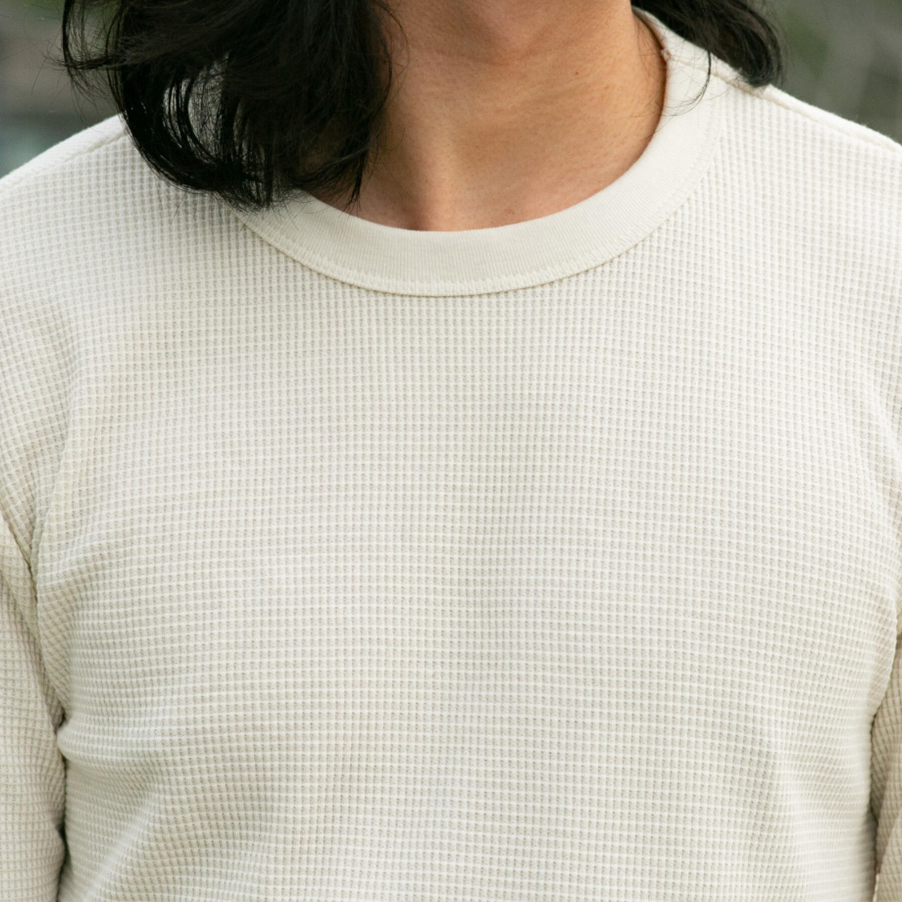 gustin waffle crewneck classic collection
