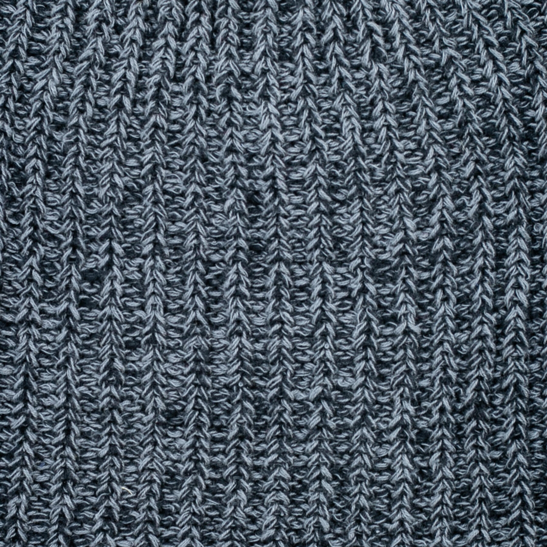 gustin american knit beanie - black x grey